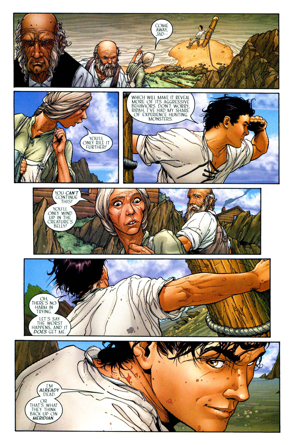 Read online Meridian comic -  Issue #33 - 9