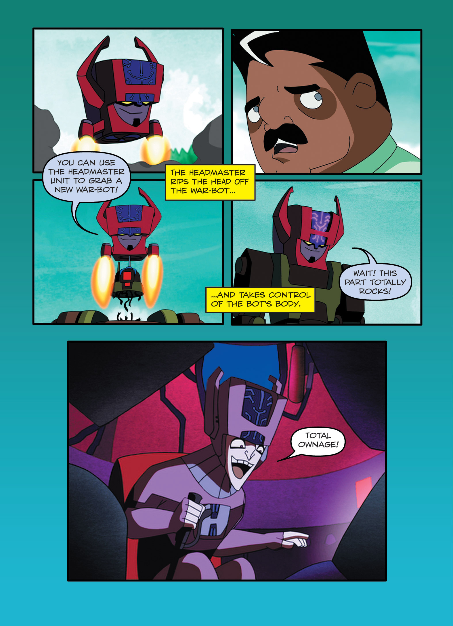 Read online Transformers Animated comic -  Issue #6 - 15