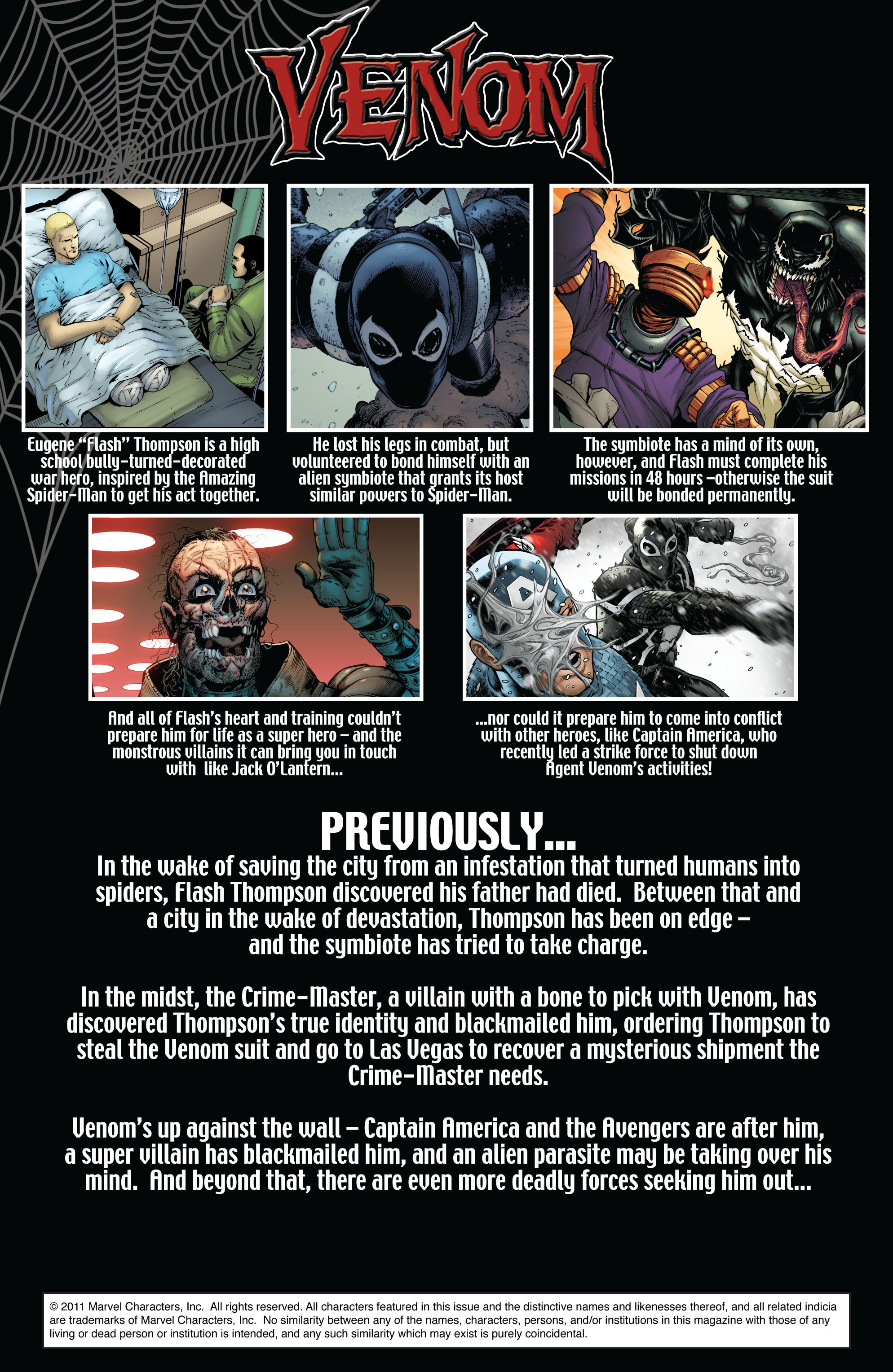 Read online Venom (2011) comic -  Issue #11 - 2