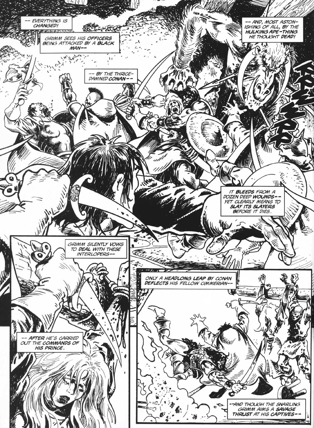 Read online The Savage Sword Of Conan comic -  Issue #235 - 60