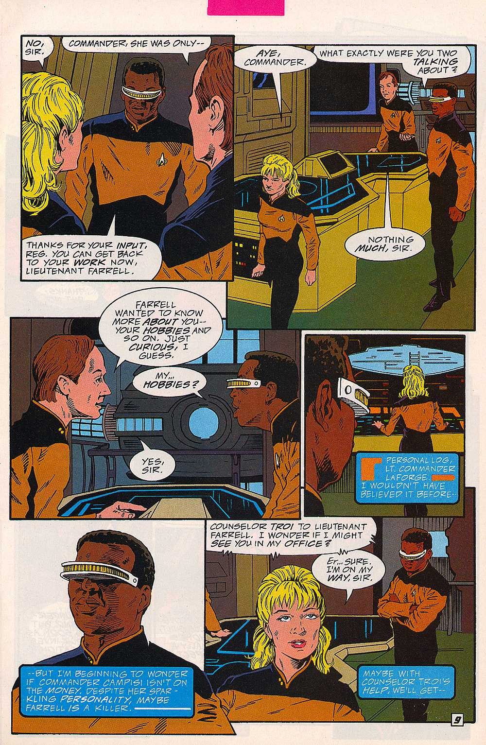 Read online Star Trek: The Next Generation (1989) comic -  Issue #76 - 10