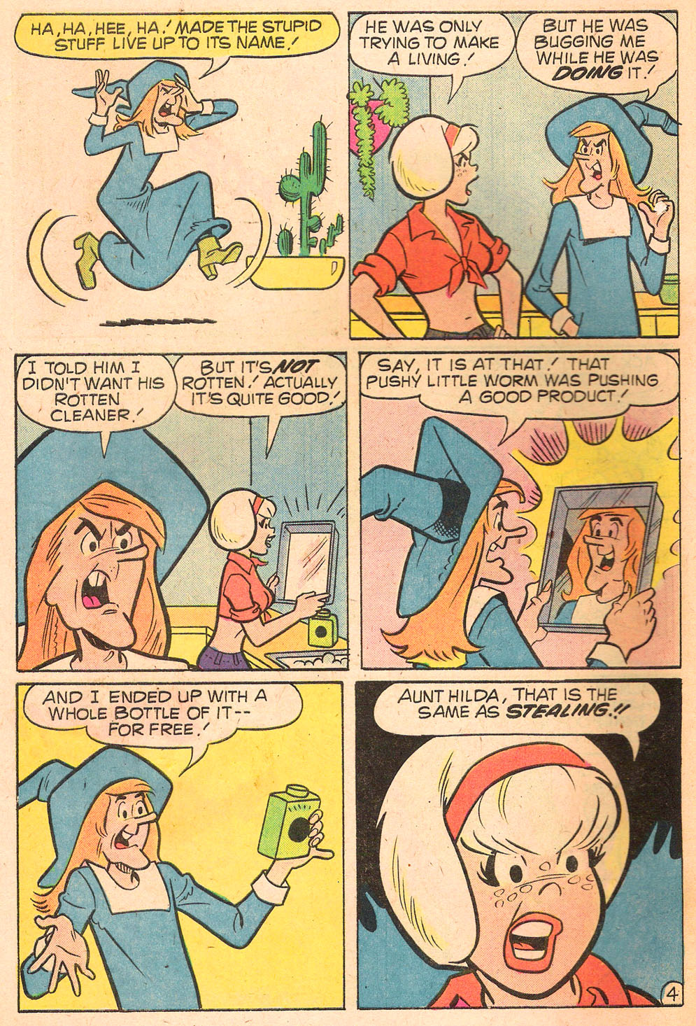 Read online Sabrina The Teenage Witch (1971) comic -  Issue #47 - 5