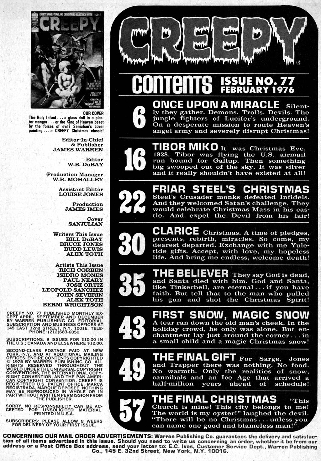 Read online Creepy (1964) comic -  Issue #77 - 3