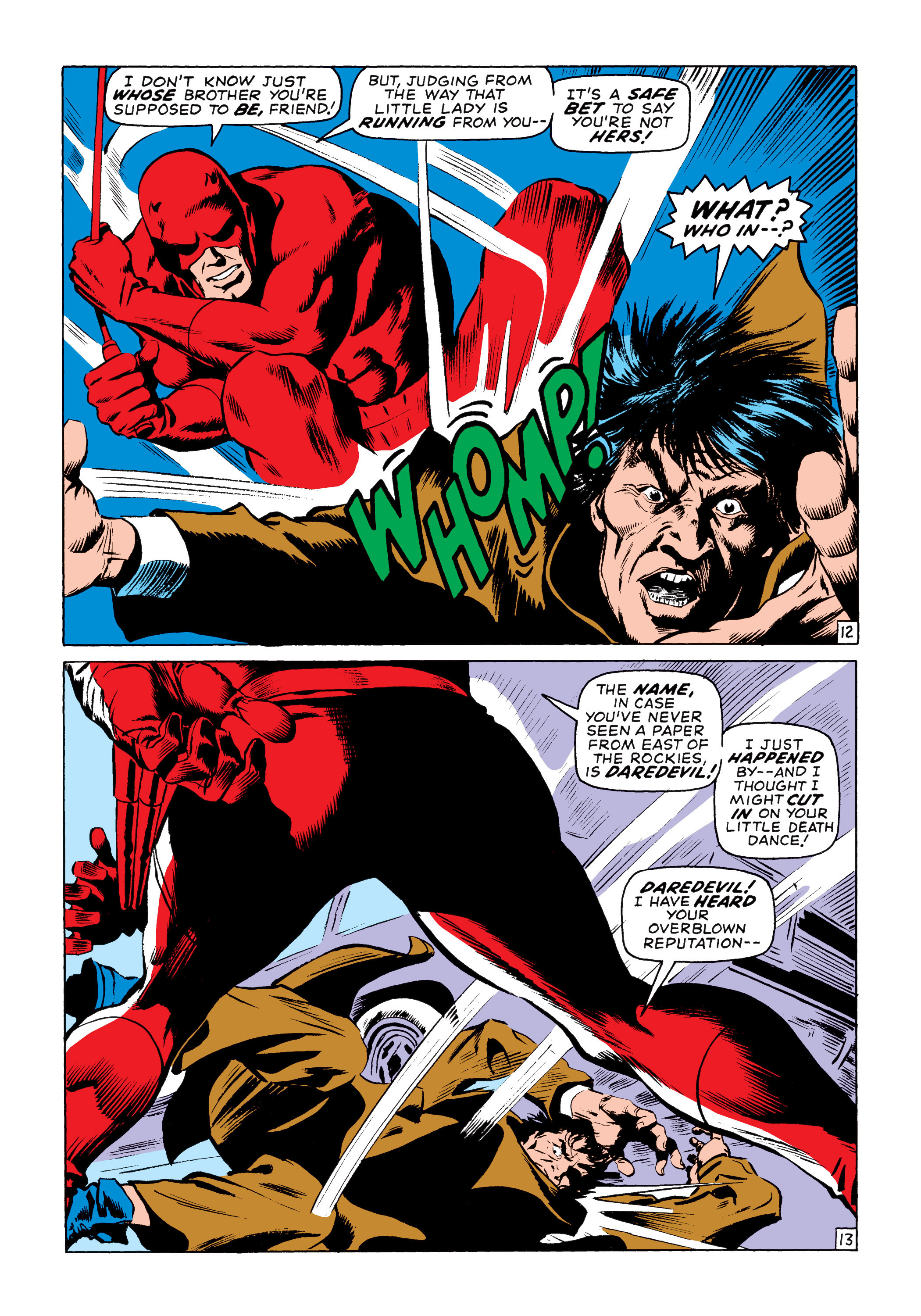 Read online Marvel Masterworks: Daredevil comic -  Issue # TPB 7 (Part 1) - 39