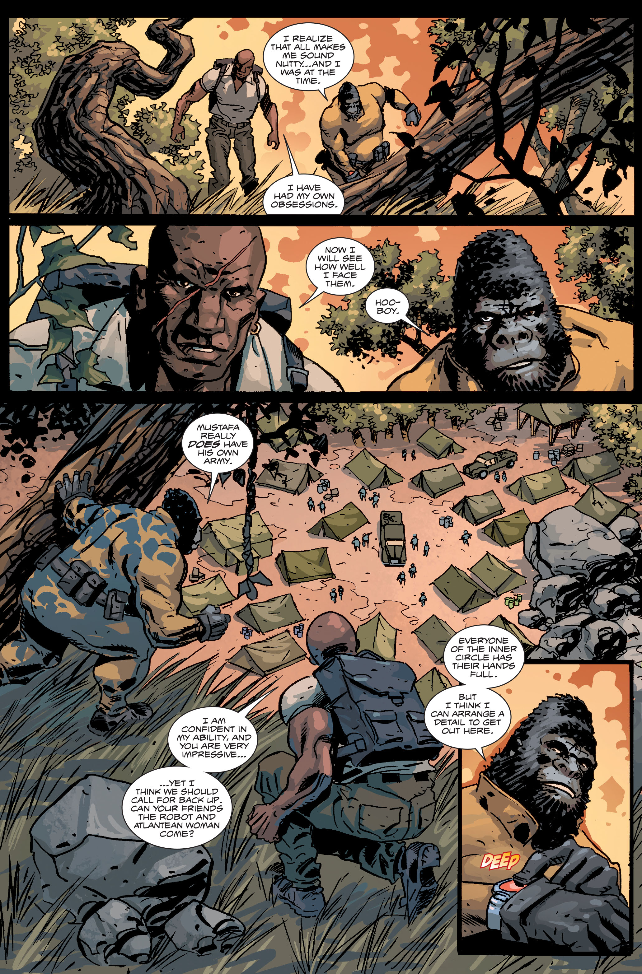 Read online Gorilla Man comic -  Issue #3 - 10
