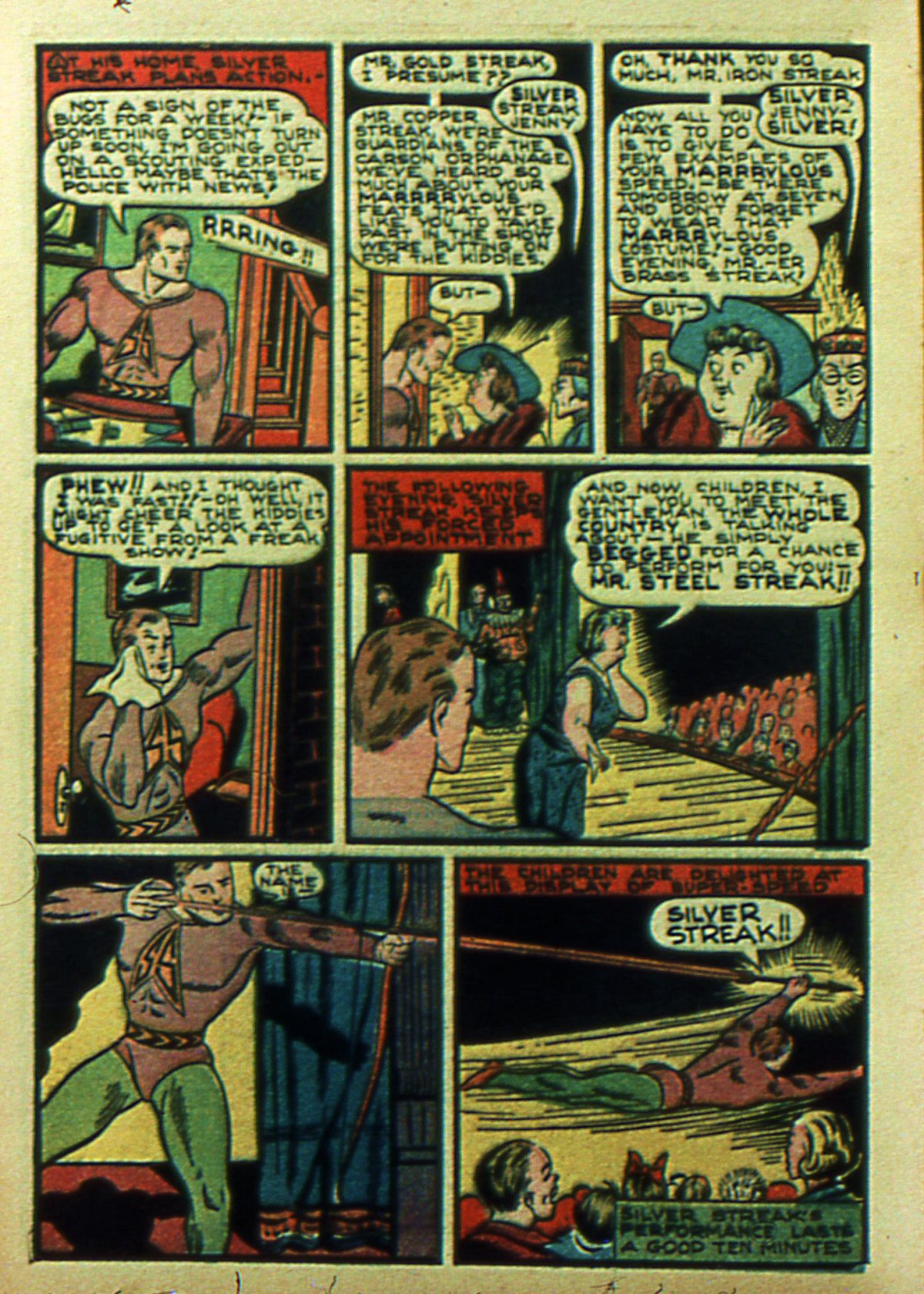 Read online Silver Streak Comics comic -  Issue #4 - 5