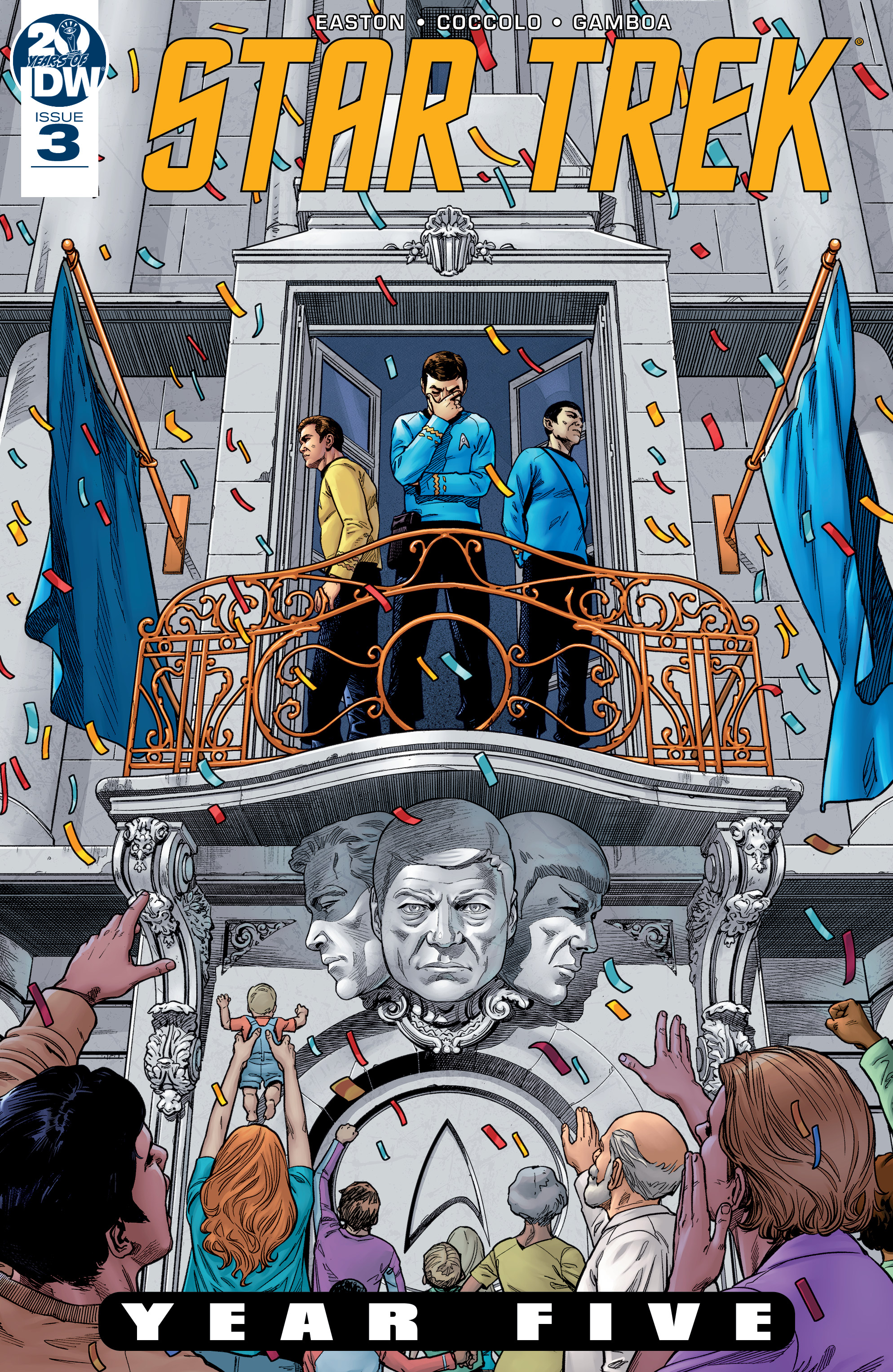 Read online Star Trek: Year Five comic -  Issue #3 - 1