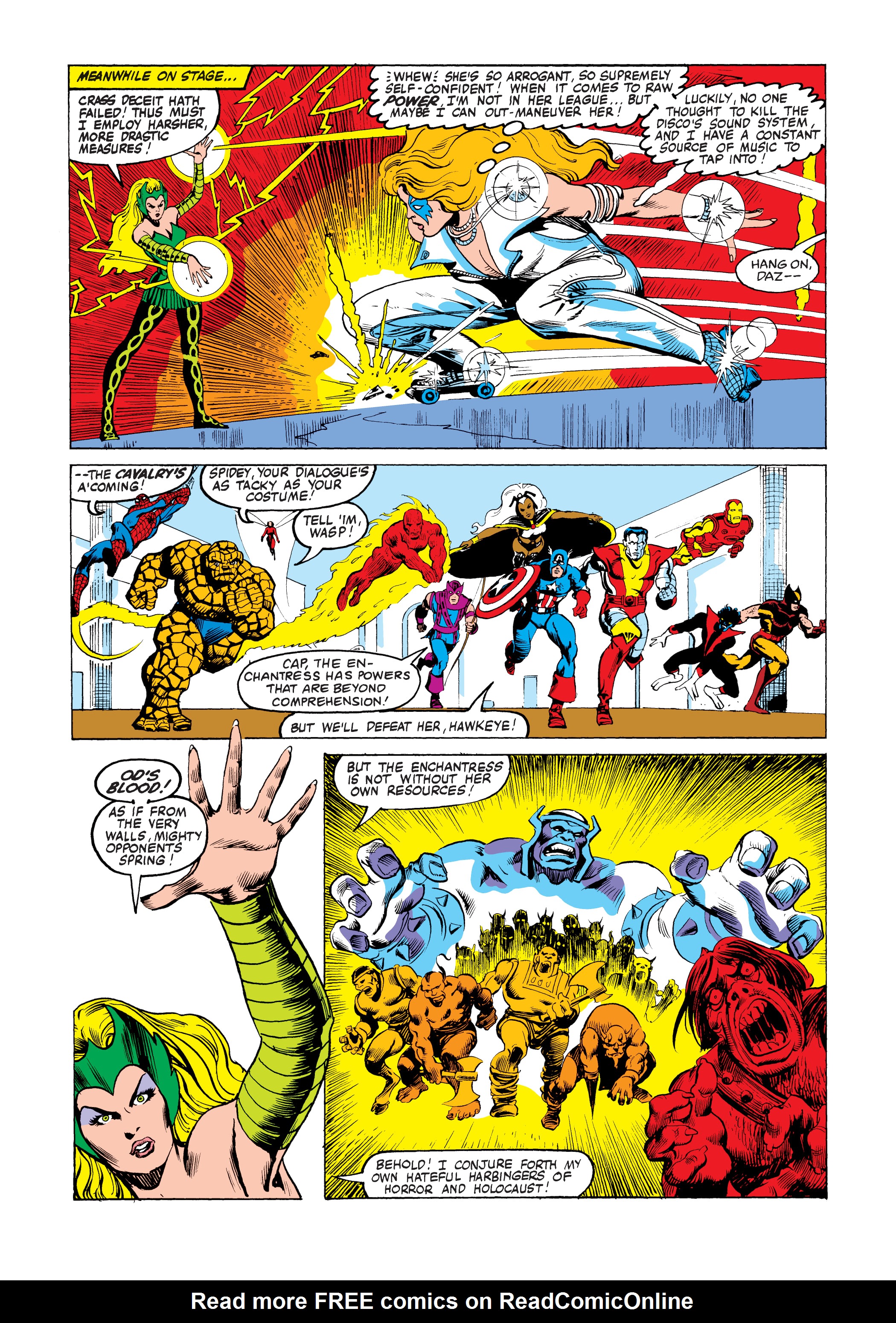 Read online Marvel Masterworks: Dazzler comic -  Issue # TPB 1 (Part 1) - 97