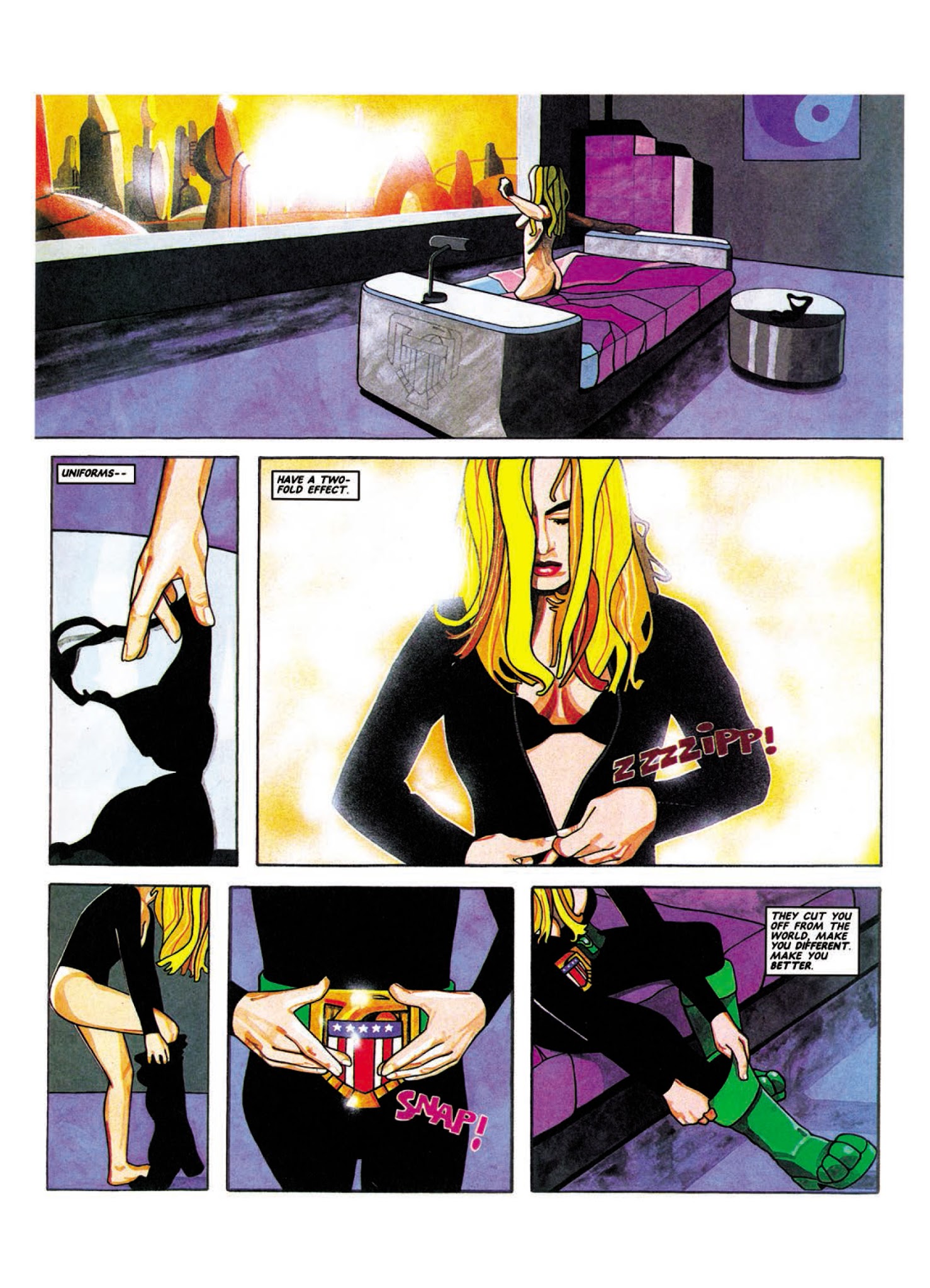 Read online Judge Anderson: The Psi Files comic -  Issue # TPB 3 - 5