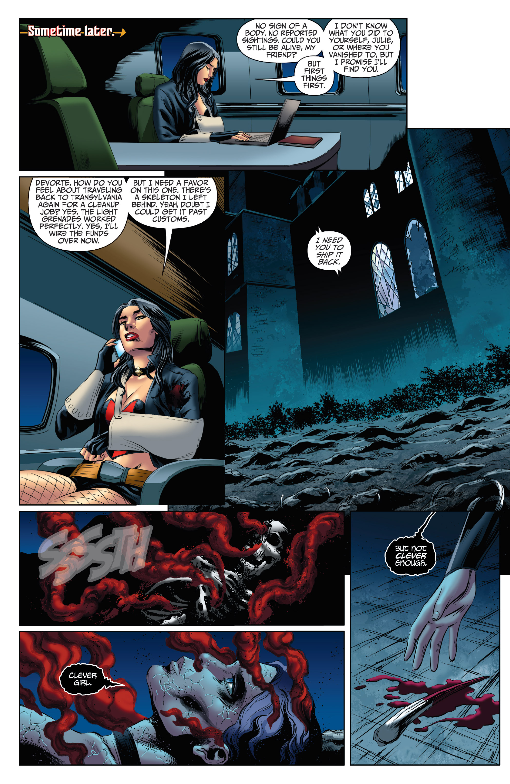 Read online Van Helsing vs. Dracula's Daughter comic -  Issue #5 - 17
