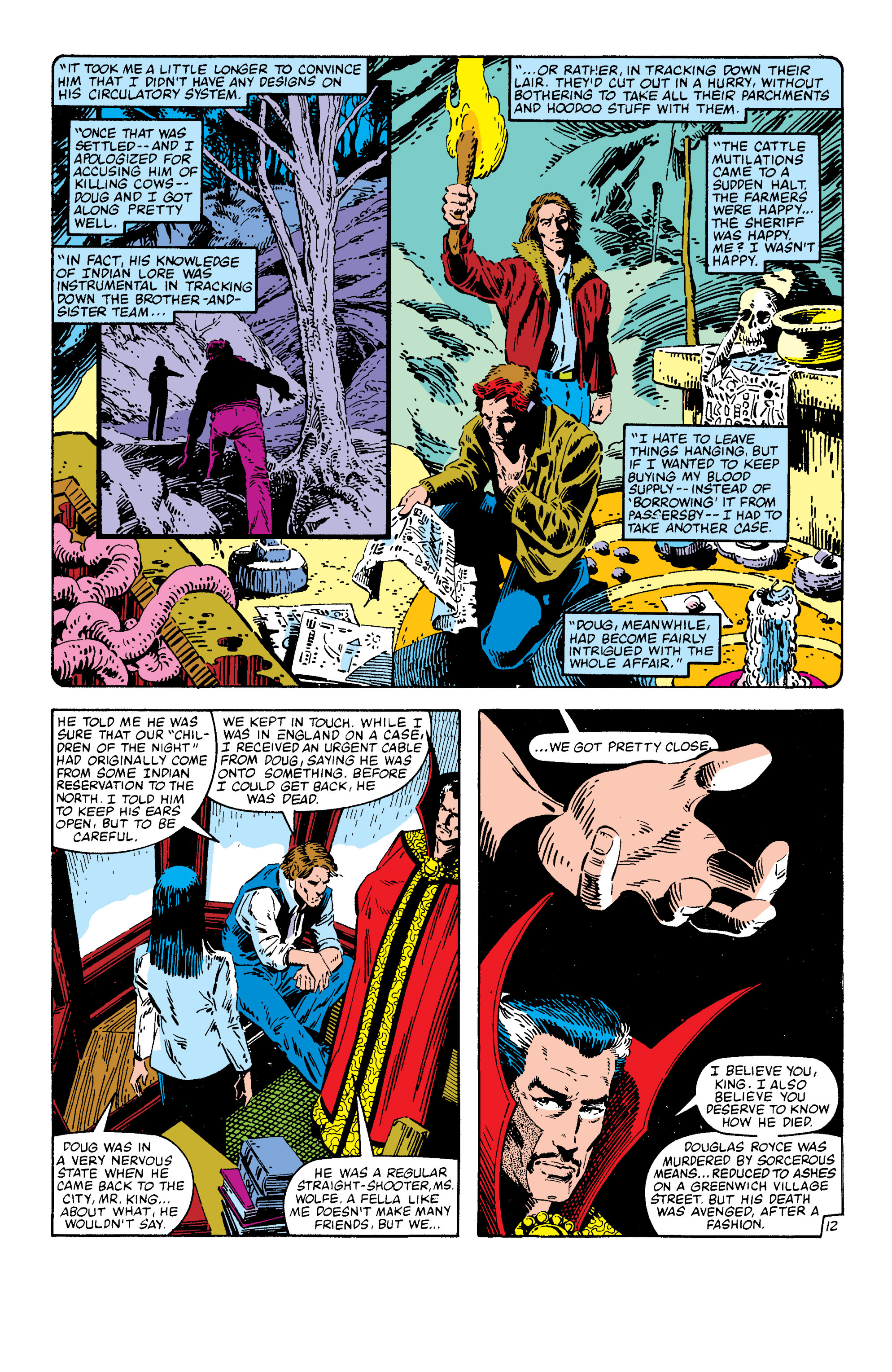 Read online Doctor Strange vs. Dracula comic -  Issue # TPB - 75