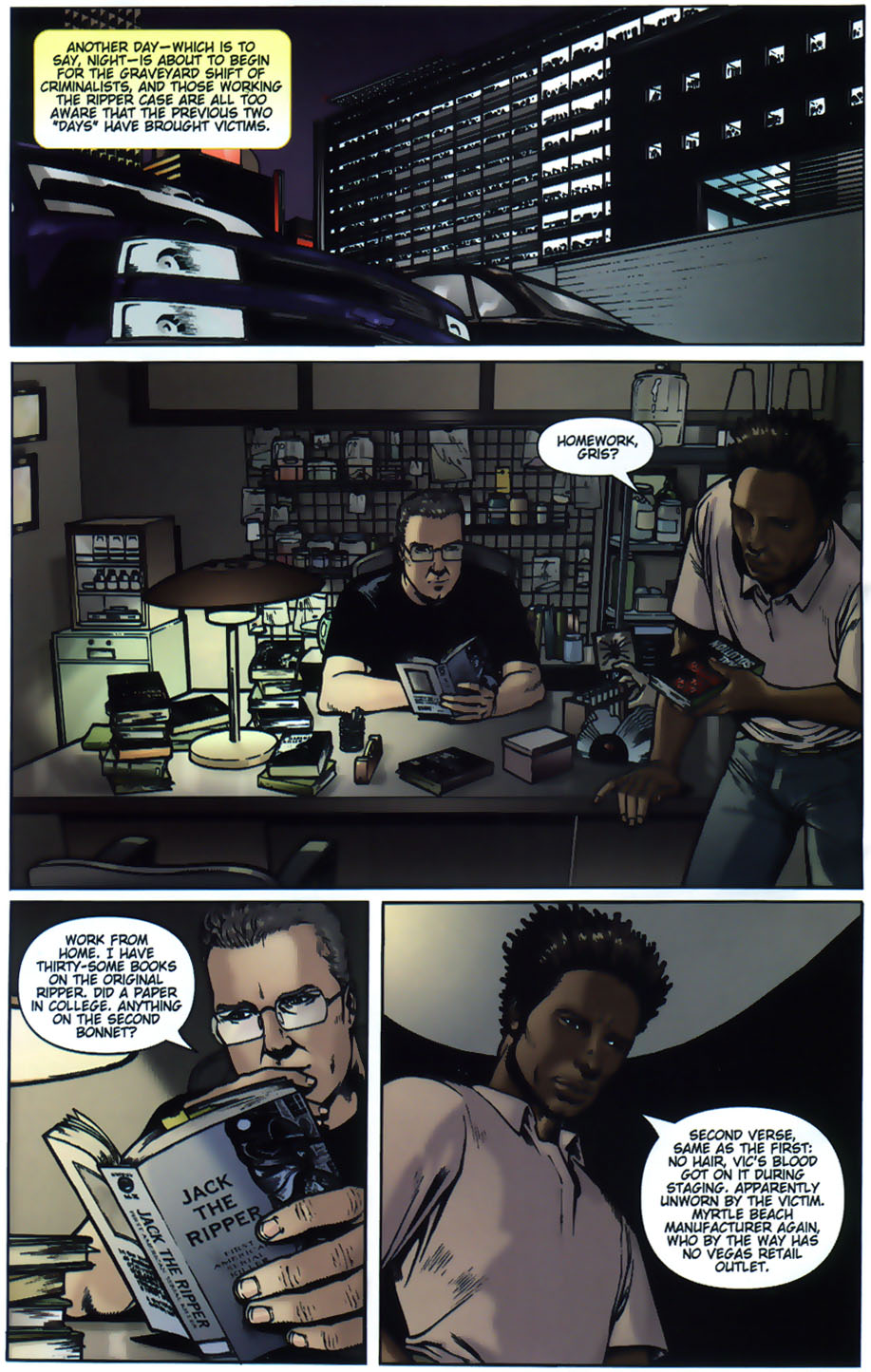 Read online CSI: Crime Scene Investigation comic -  Issue #2 - 11