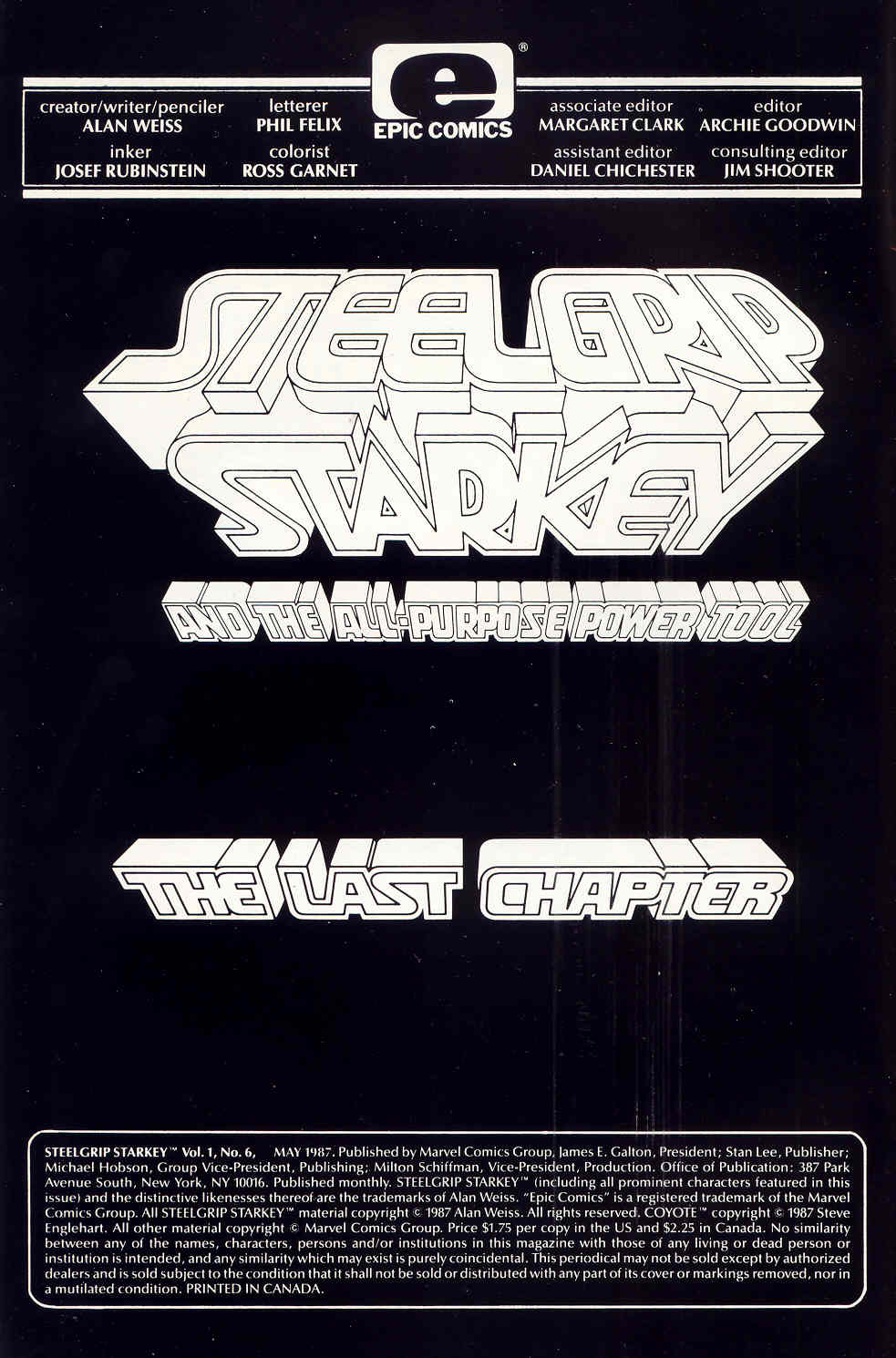 Read online Steelgrip Starkey comic -  Issue #6 - 2