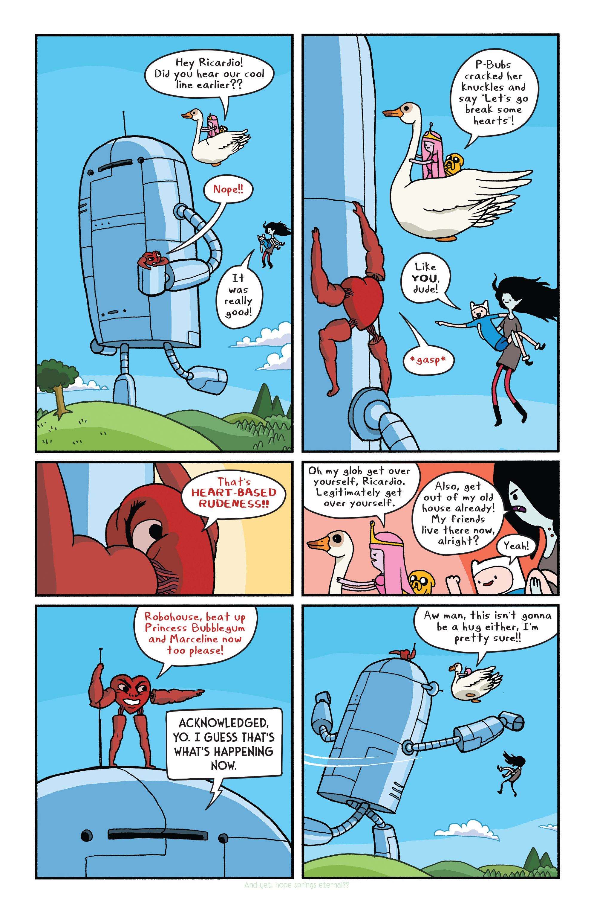 Read online Adventure Time comic -  Issue #25 - 26