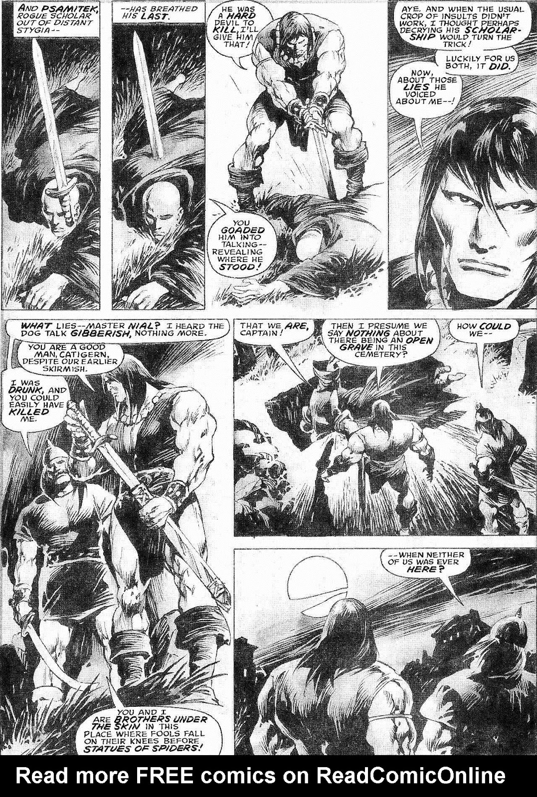 The Savage Sword Of Conan issue 210 - Page 11