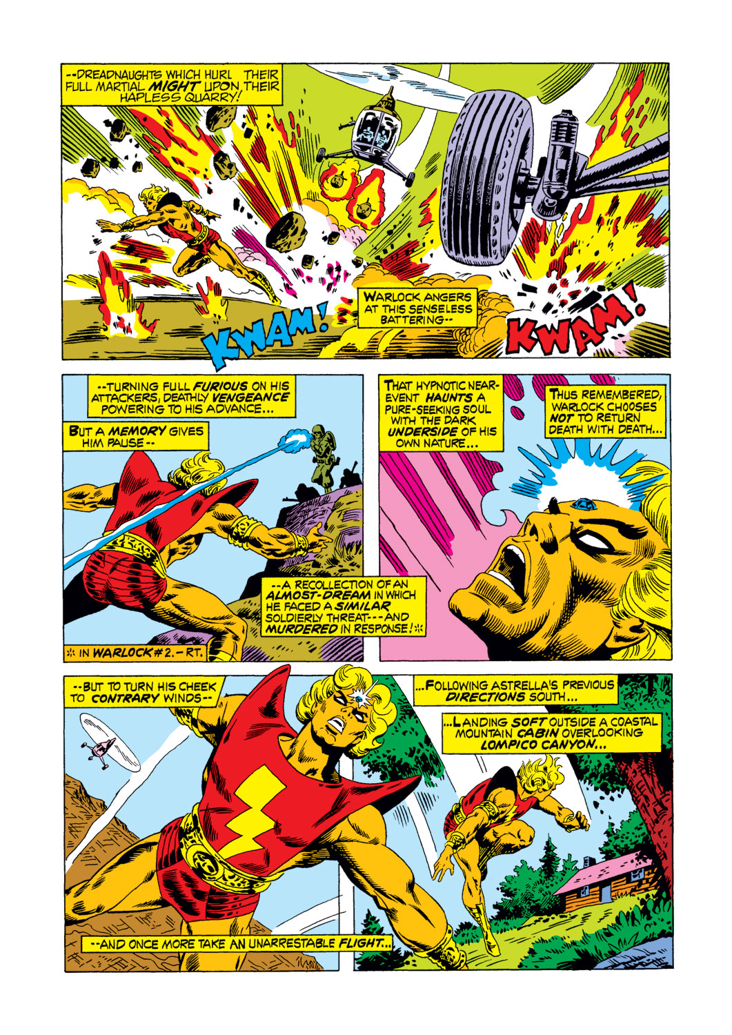 Read online Warlock (1972) comic -  Issue #6 - 20