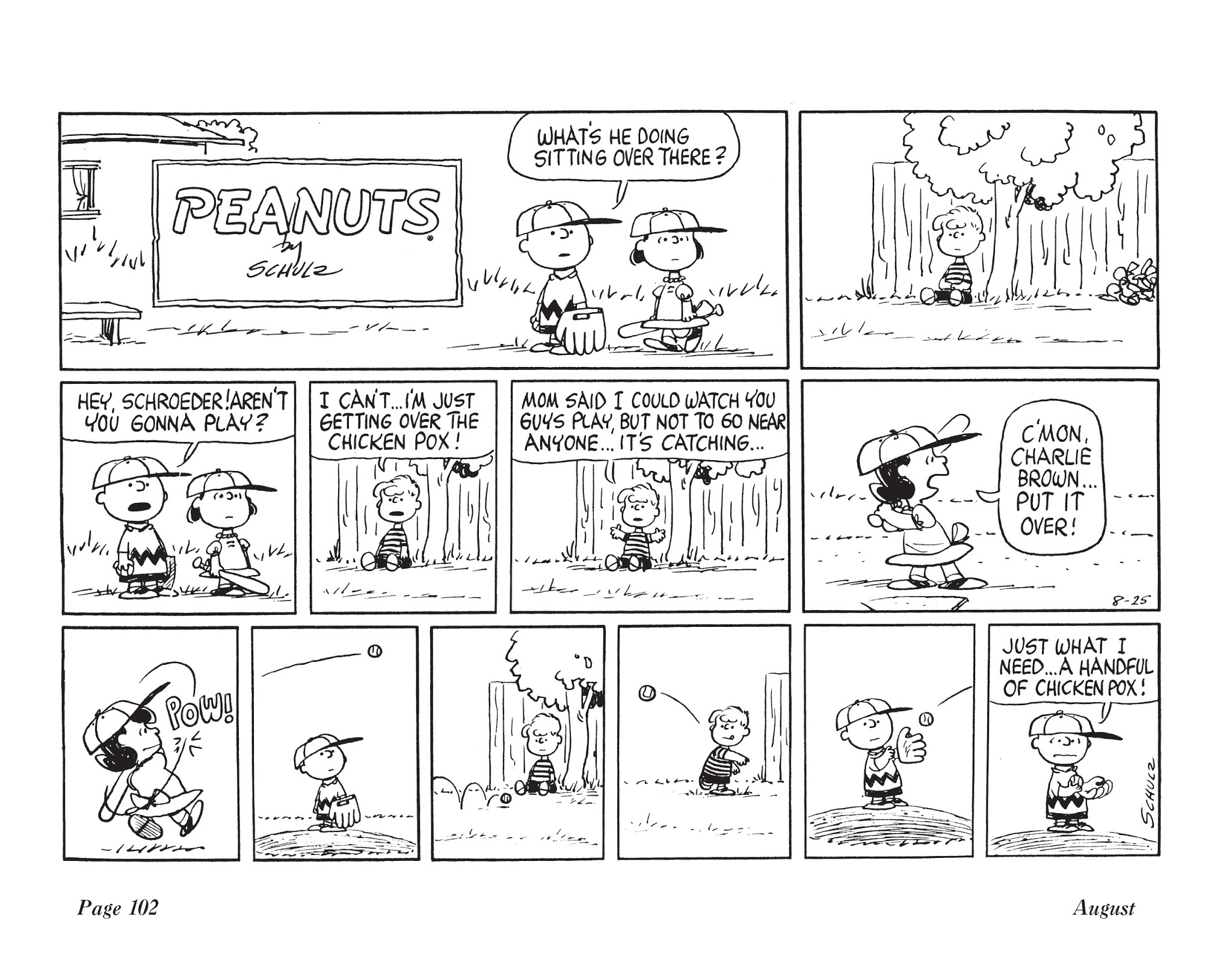 Read online The Complete Peanuts comic -  Issue # TPB 7 - 113