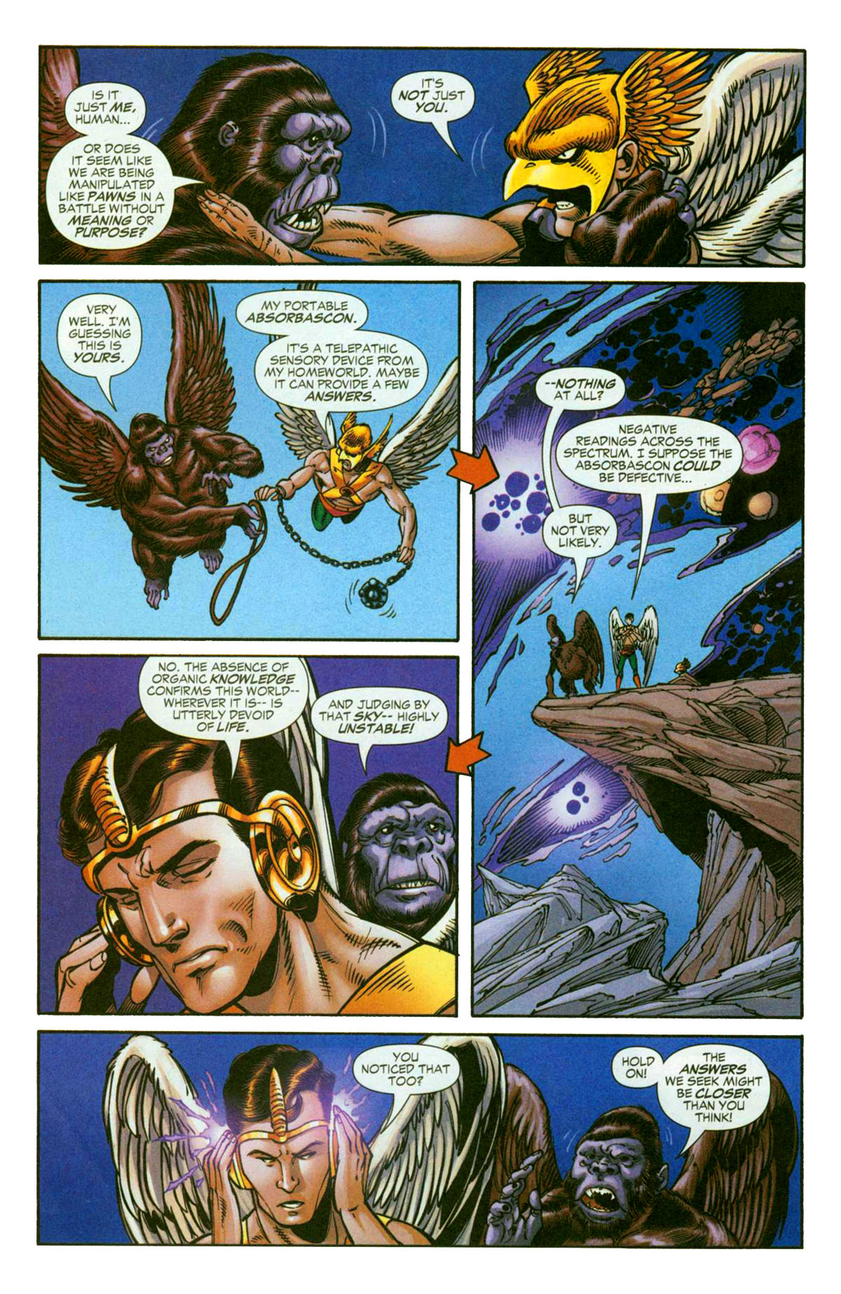 Read online DC Comics Presents (2004) comic -  Issue # Hawkman - 9