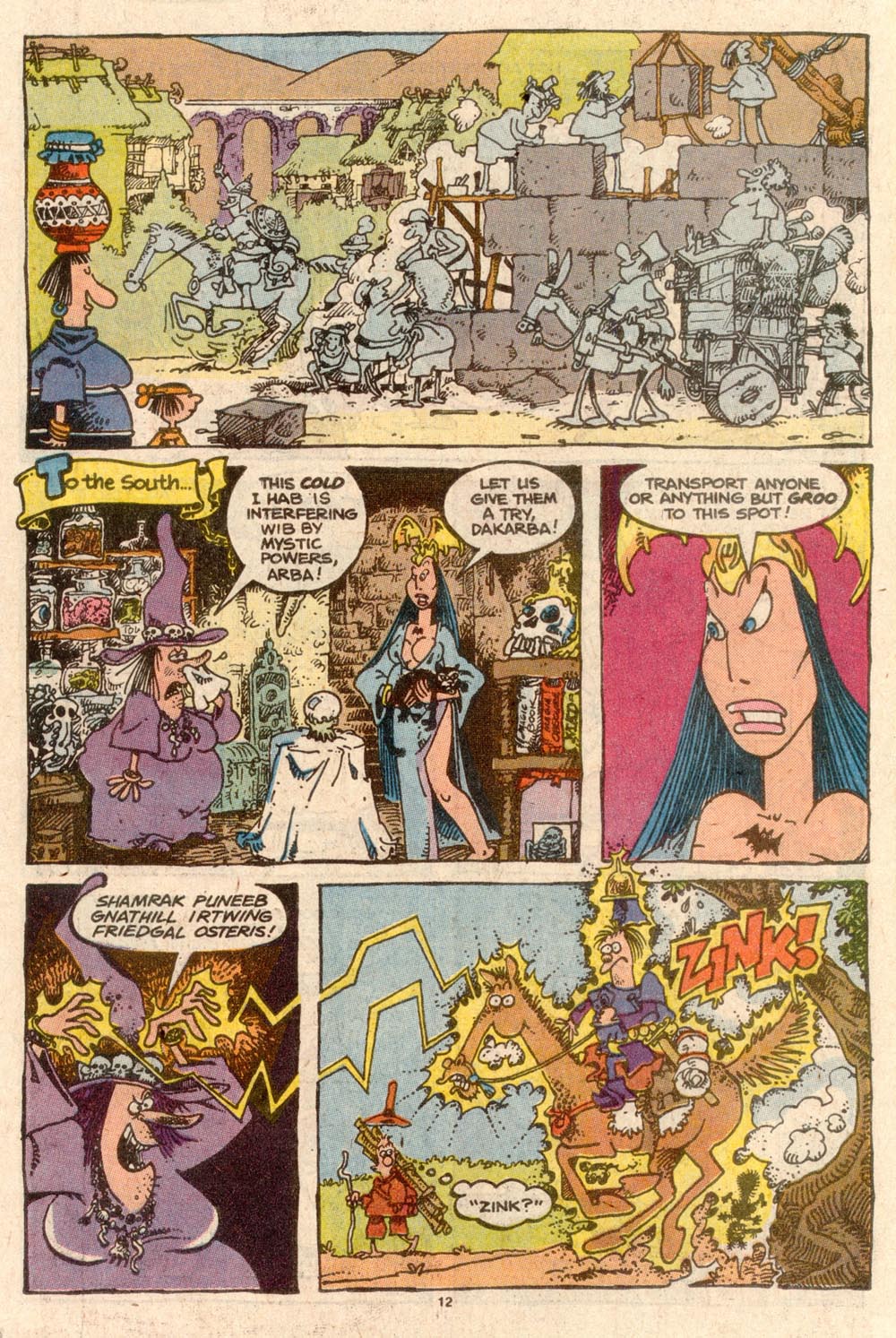 Read online Sergio Aragonés Groo the Wanderer comic -  Issue #59 - 12