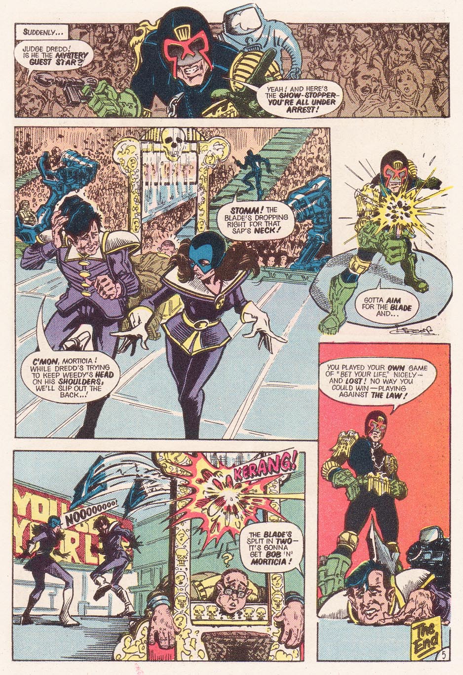 Read online Judge Dredd: The Early Cases comic -  Issue #3 - 6
