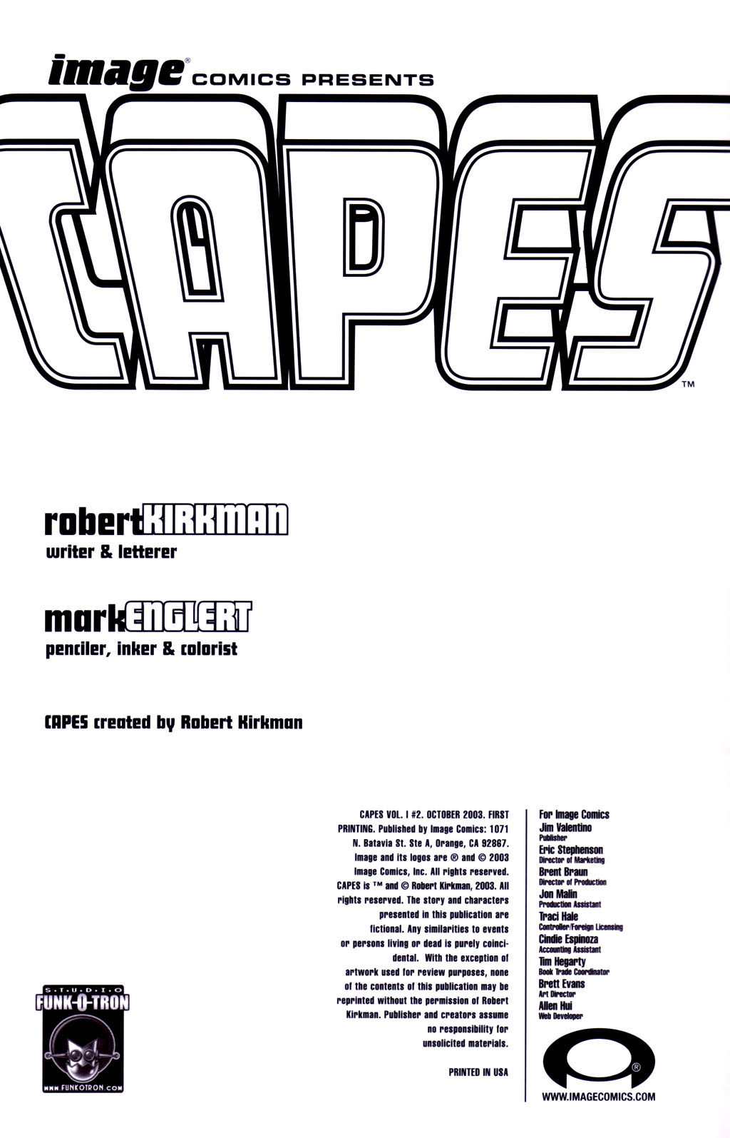 Read online Capes comic -  Issue #2 - 2