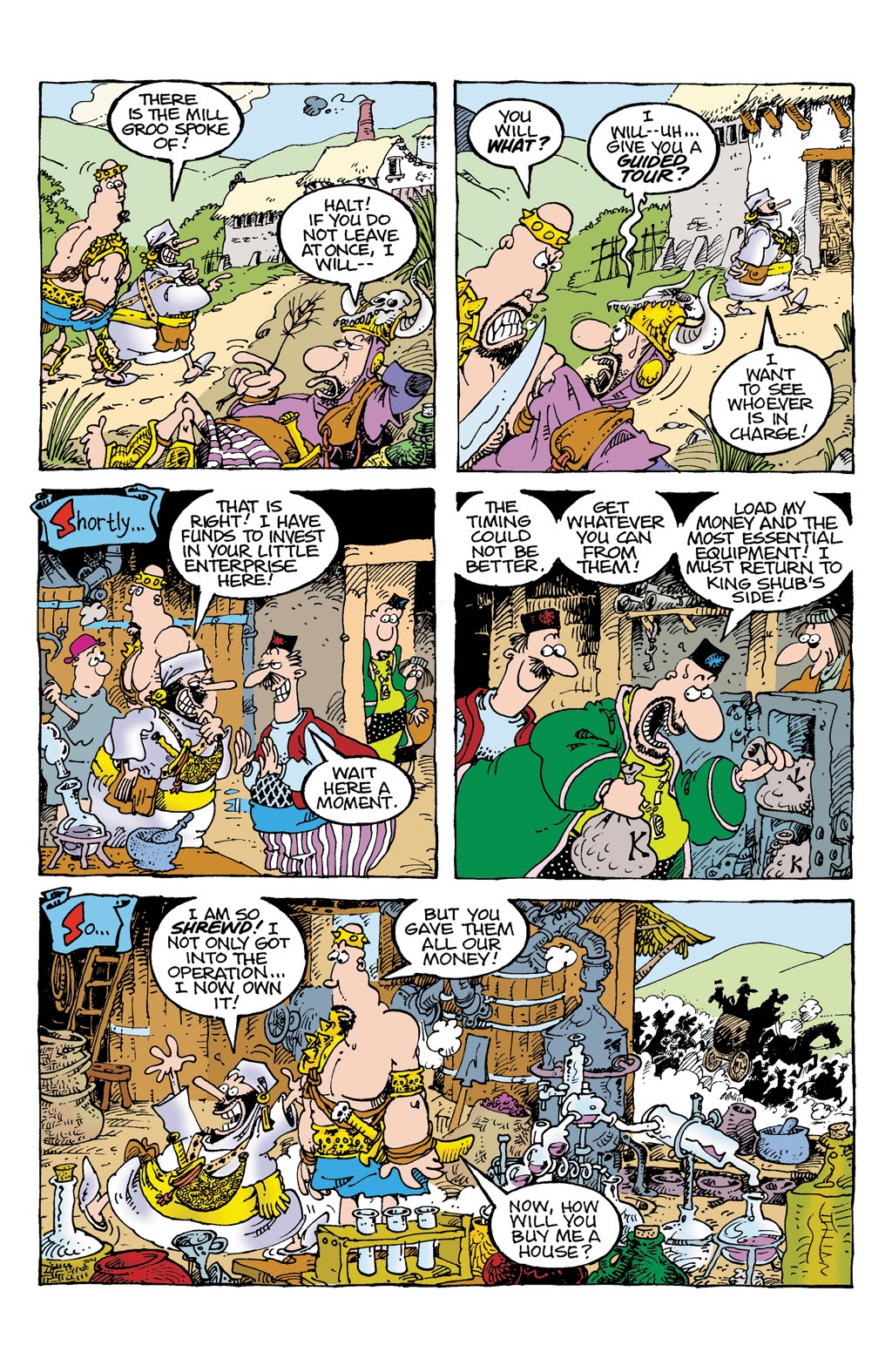 Read online Sergio Aragonés' Groo: The Most Intelligent Man In The World comic -  Issue # TPB - 72