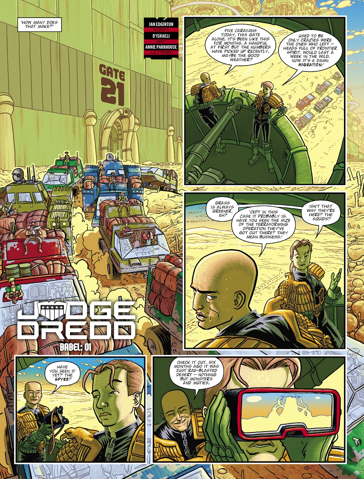 Judge Dredd Megazine (Vol. 5) issue 449 - Page 5