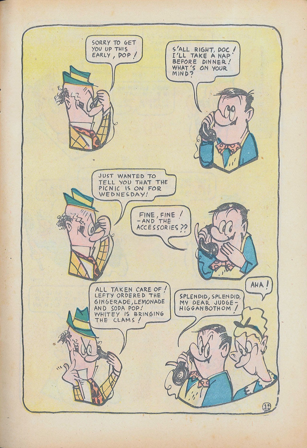 Read online Milt Gross Funnies comic -  Issue #1 - 13