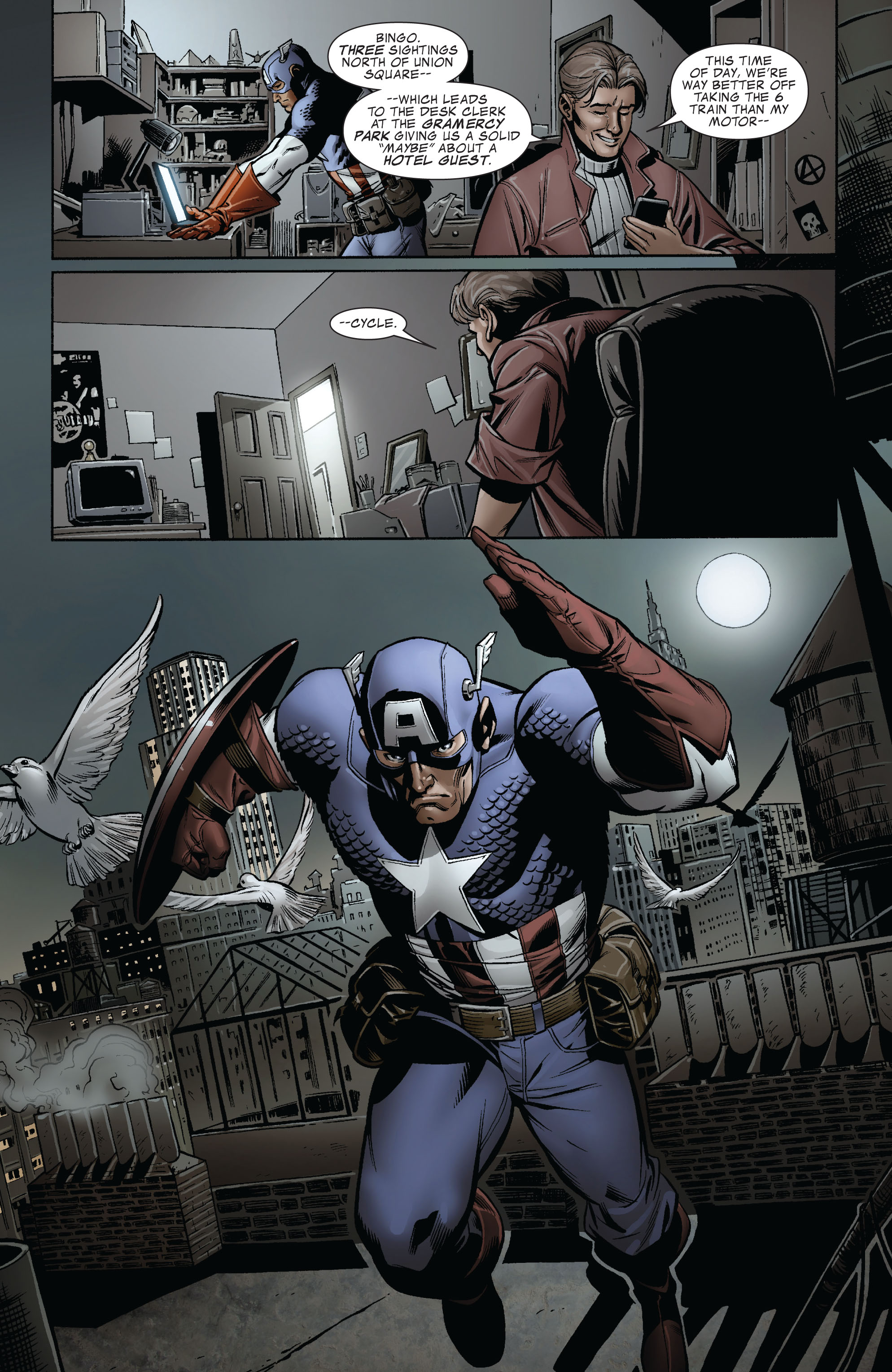 Read online Captain America: Man Out of Time comic -  Issue #2 - 17
