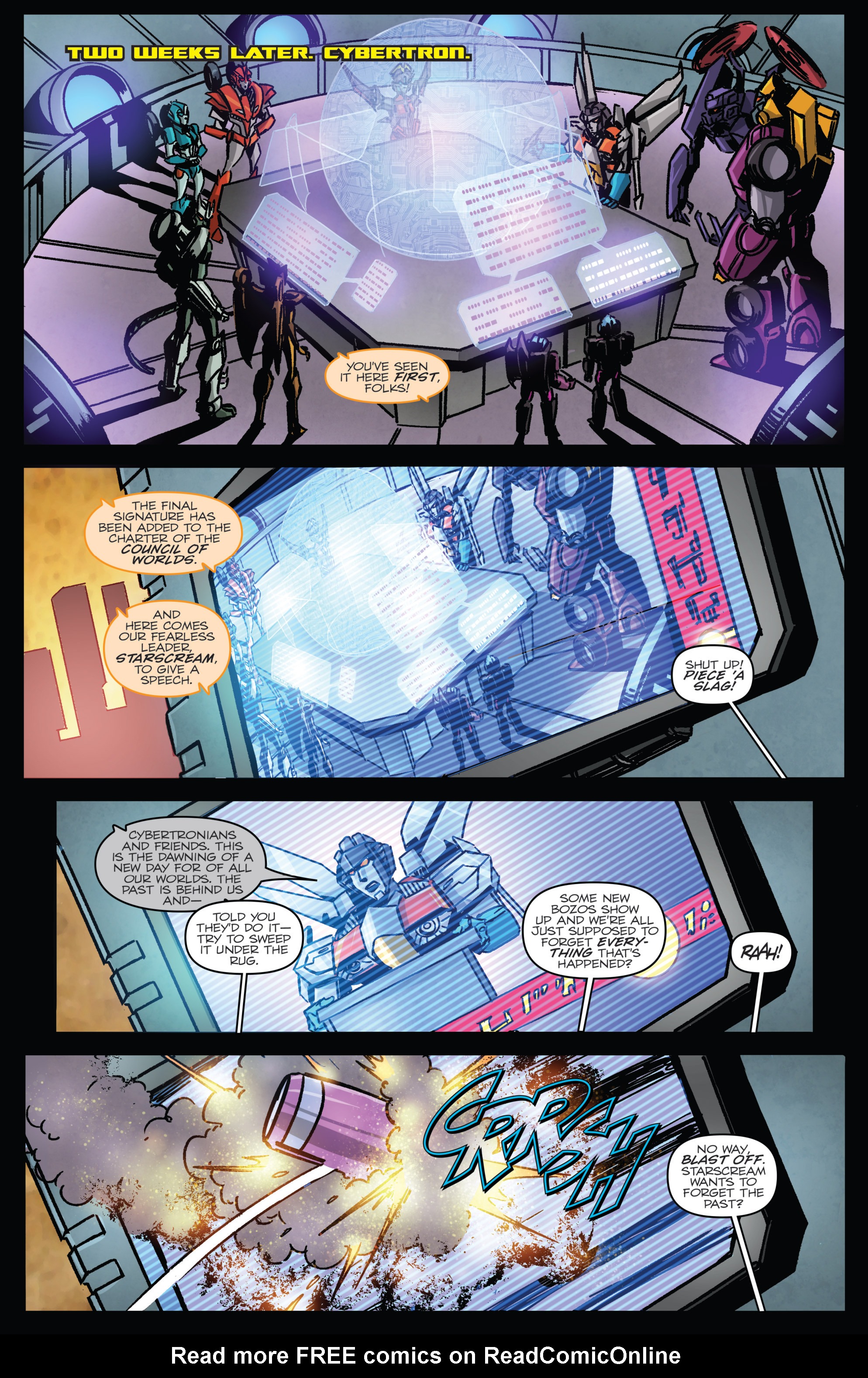 Read online Transformers: Distant Stars comic -  Issue # Full - 91