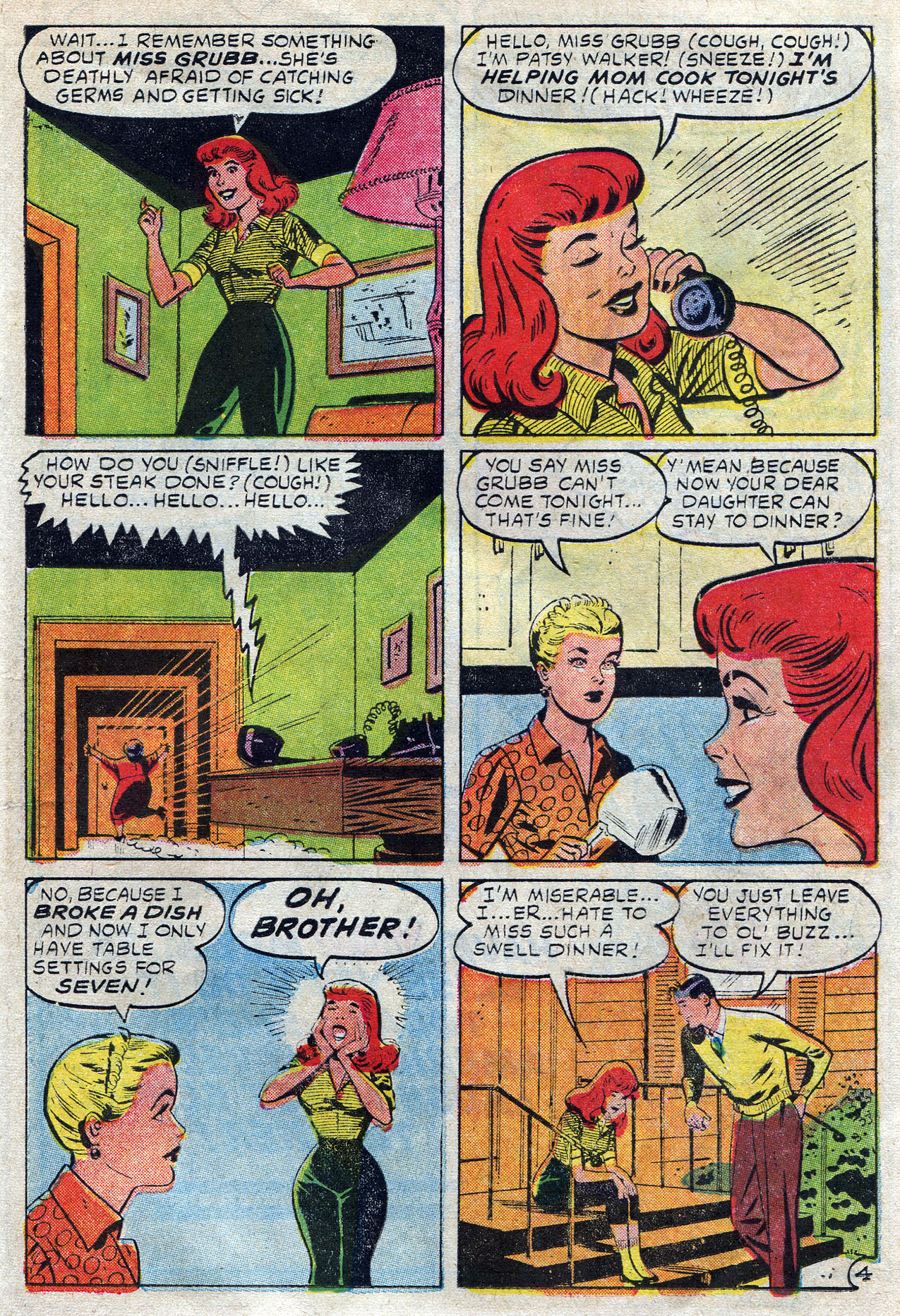 Read online Patsy and Hedy comic -  Issue #36 - 15