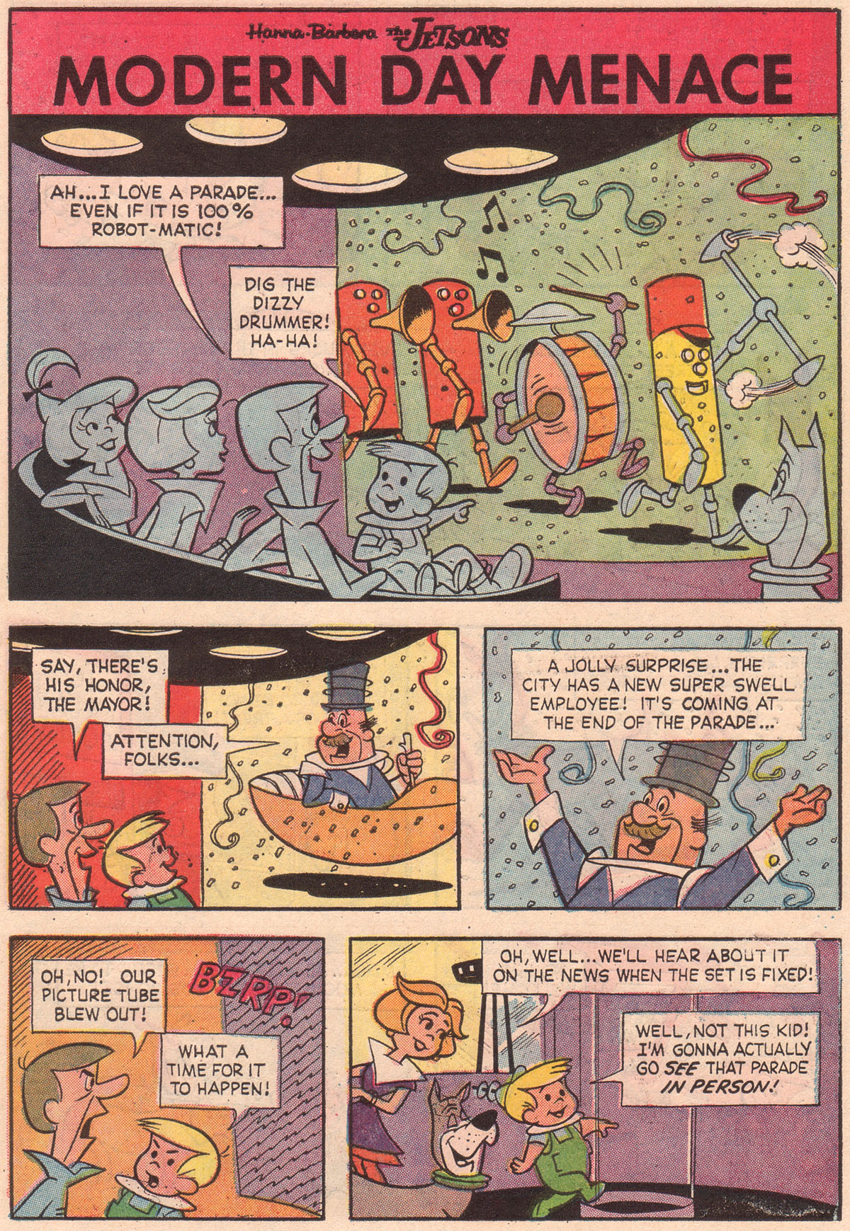 Read online The Jetsons (1963) comic -  Issue #26 - 27