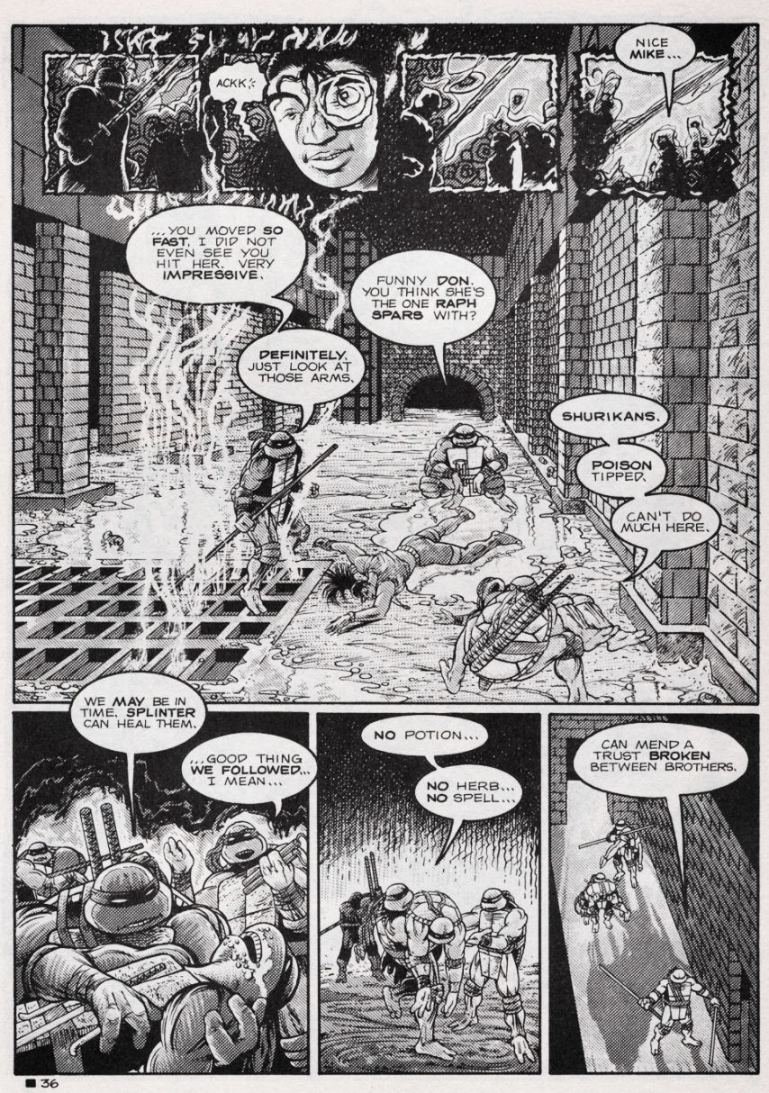 Teenage Mutant Ninja Turtles (1984) Issue #44 #44 - English 36
