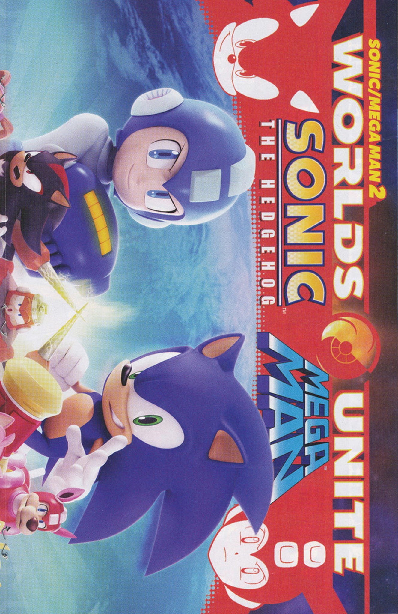 Read online Free Comic Book Day 2015 comic -  Issue # Sonic the Hedgehog - Mega Man Worlds Unite Prelude - 23