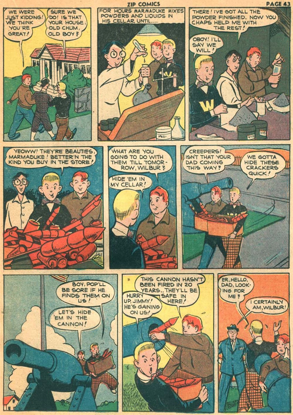 Read online Zip Comics comic -  Issue #28 - 43