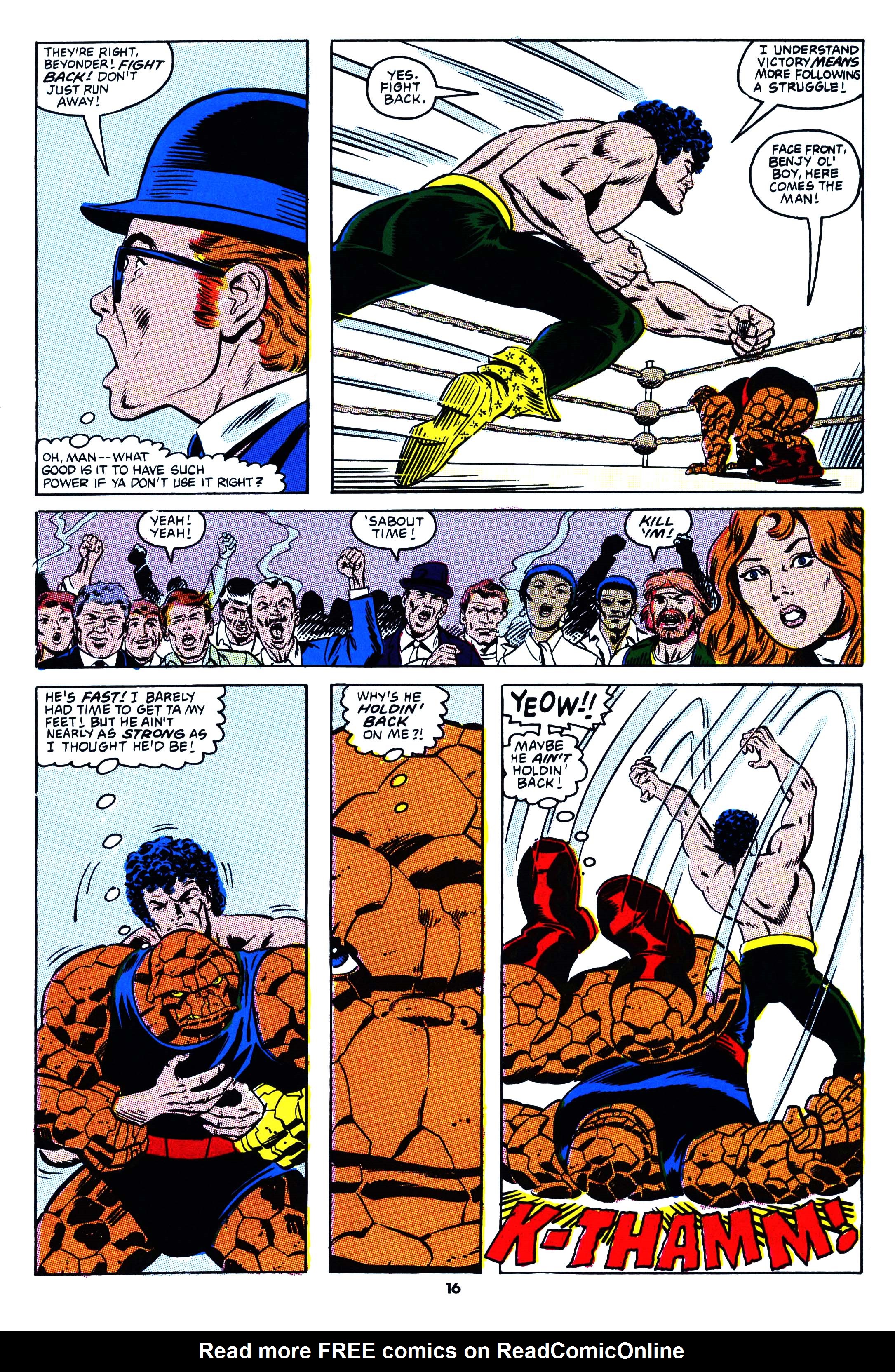 Read online Secret Wars (1985) comic -  Issue #61 - 16
