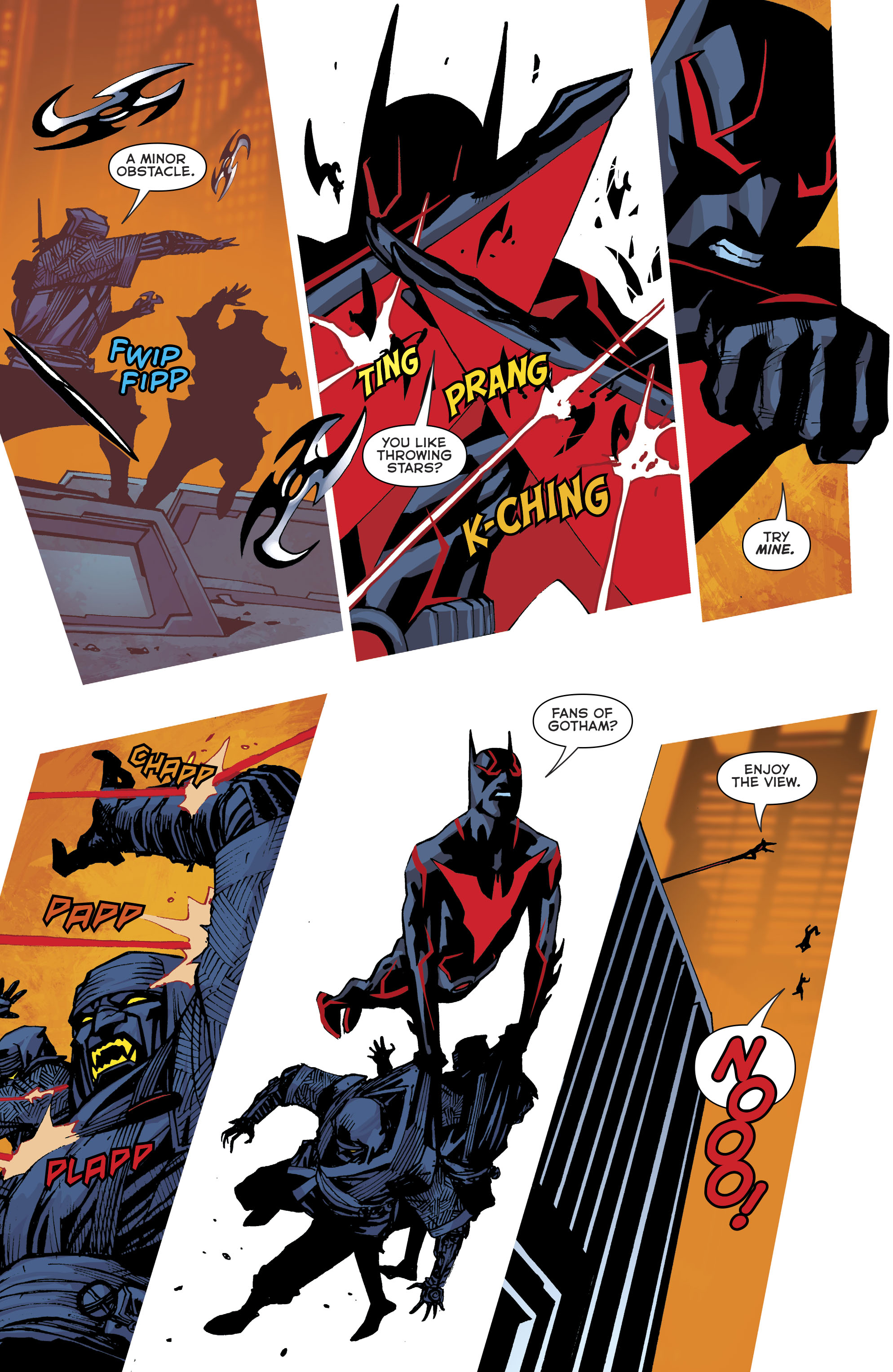 Read online Batman Beyond (2016) comic -  Issue #7 - 16