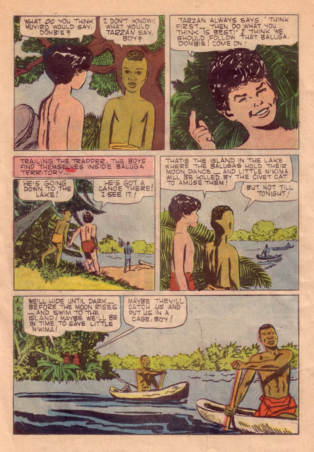 Read online Tarzan (1948) comic -  Issue #131 - 22