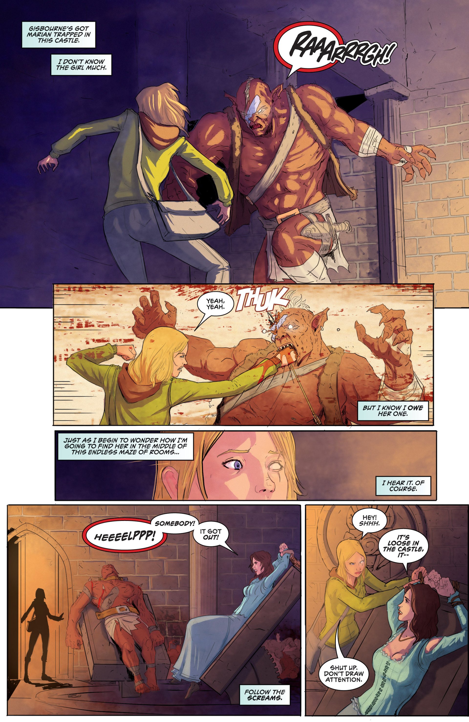 Read online Grimm Fairy Tales presents Robyn Hood: Wanted comic -  Issue #5 - 9