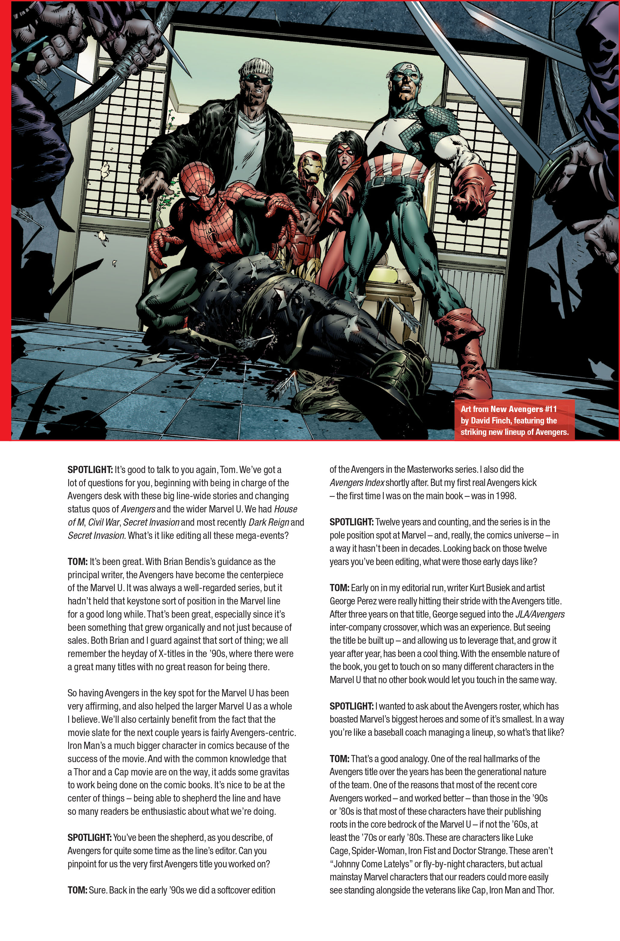 Read online Avengers: Spotlight comic -  Issue # Full - 8