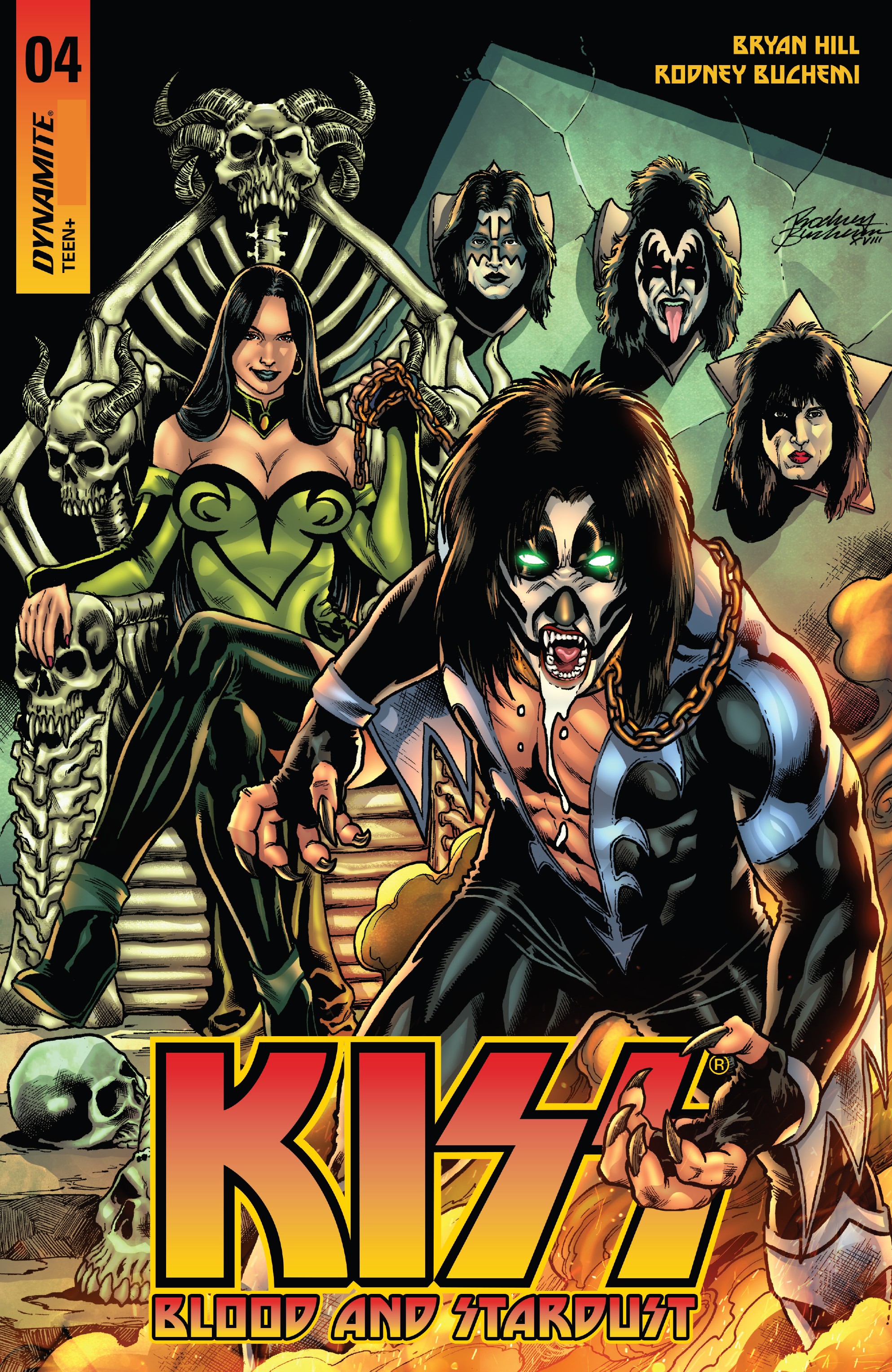 Read online KISS: Blood and Stardust comic -  Issue #4 - 2