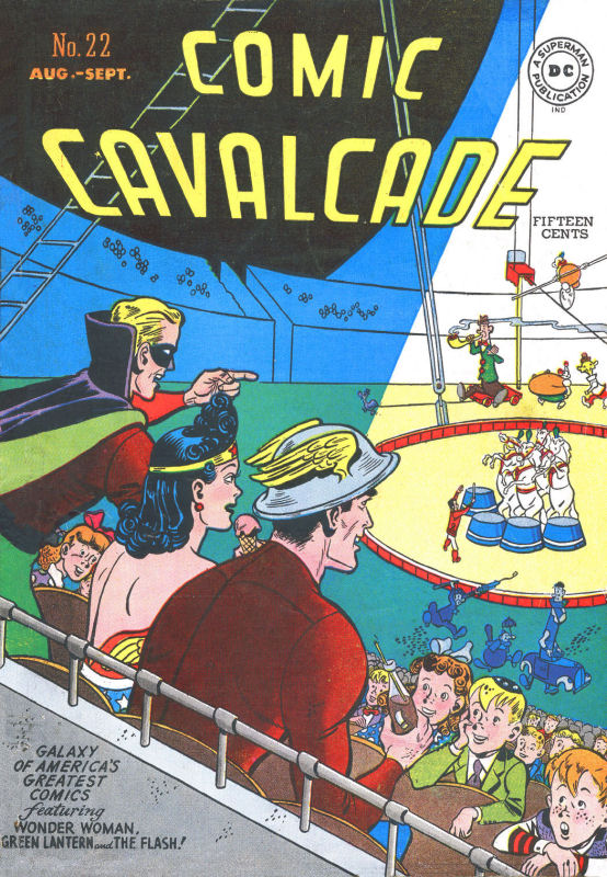 Read online Comic Cavalcade comic -  Issue #22 - 1