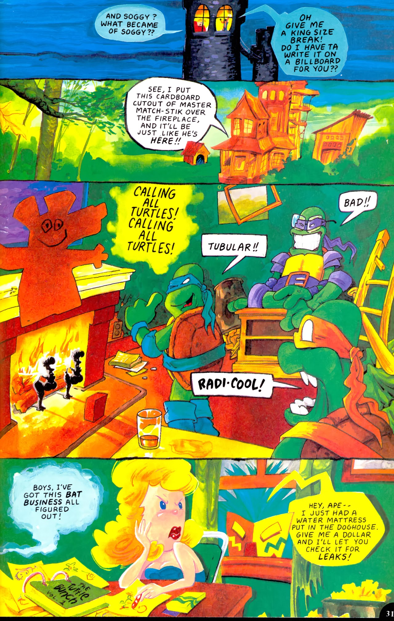 Read online Green-Grey Sponge-Suit Sushi Turtles comic -  Issue # Full - 33