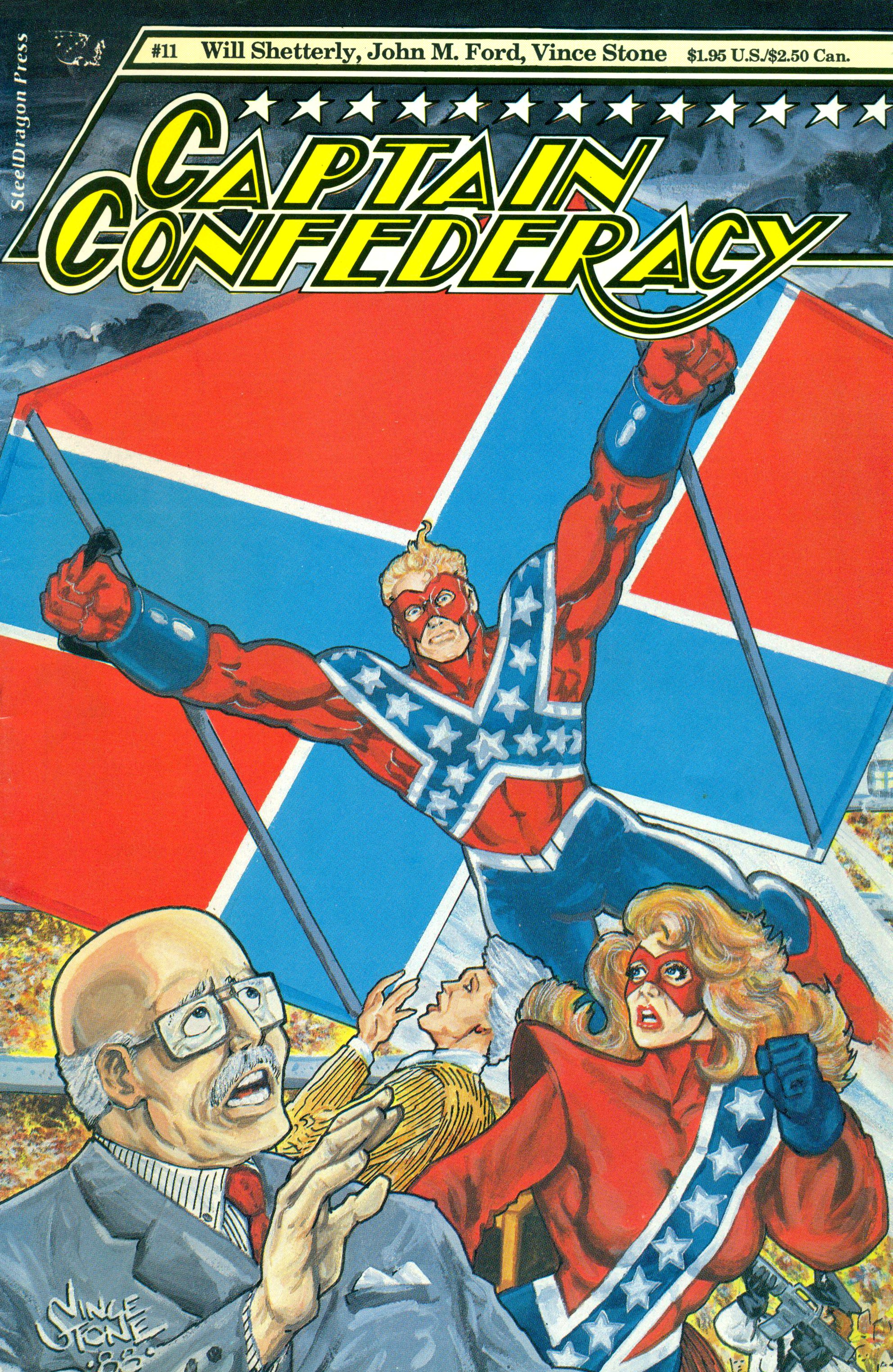 Read online Captain Confederacy (1986) comic -  Issue #11 - 1