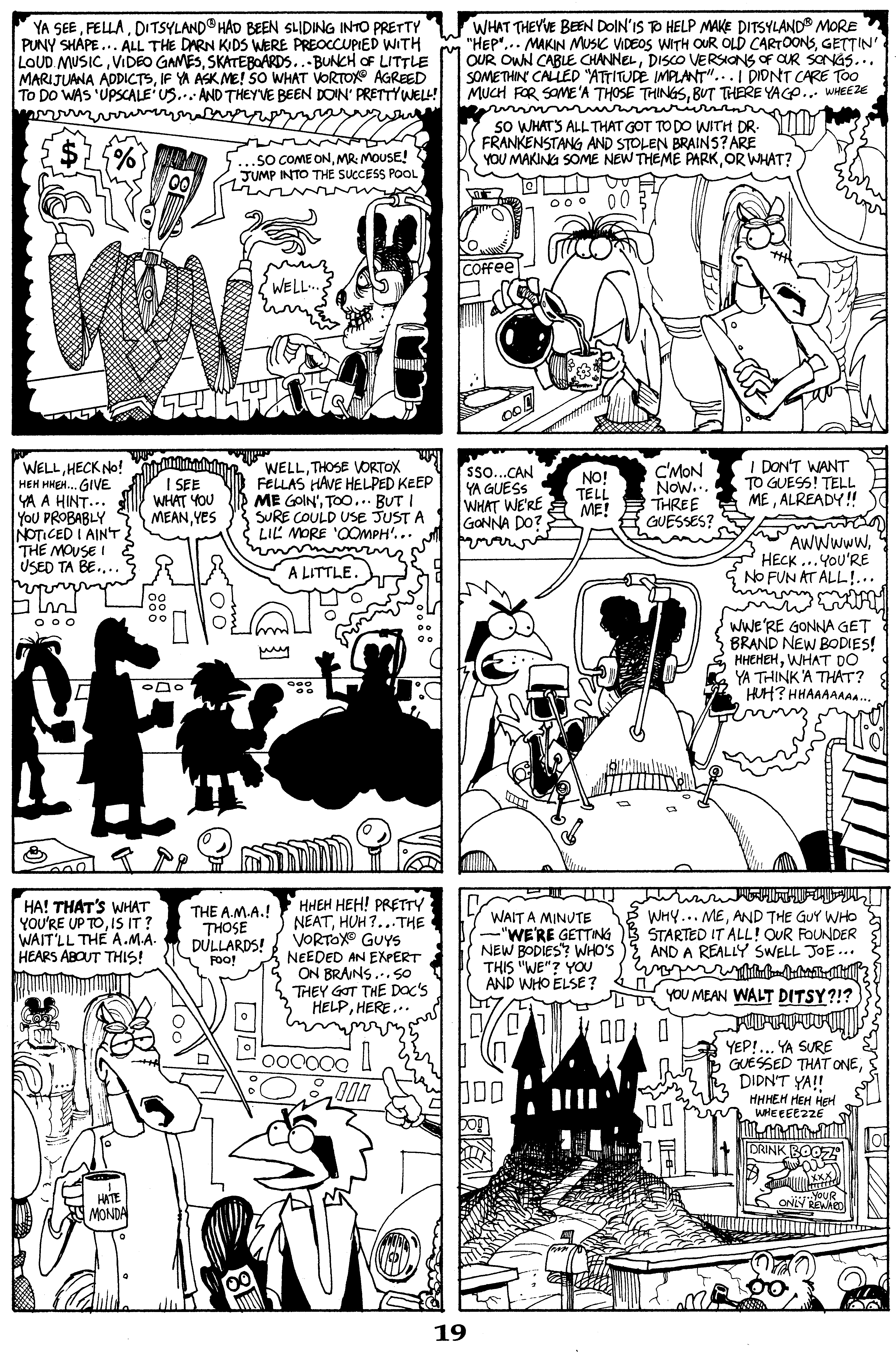 Read online Critters comic -  Issue #28 - 21