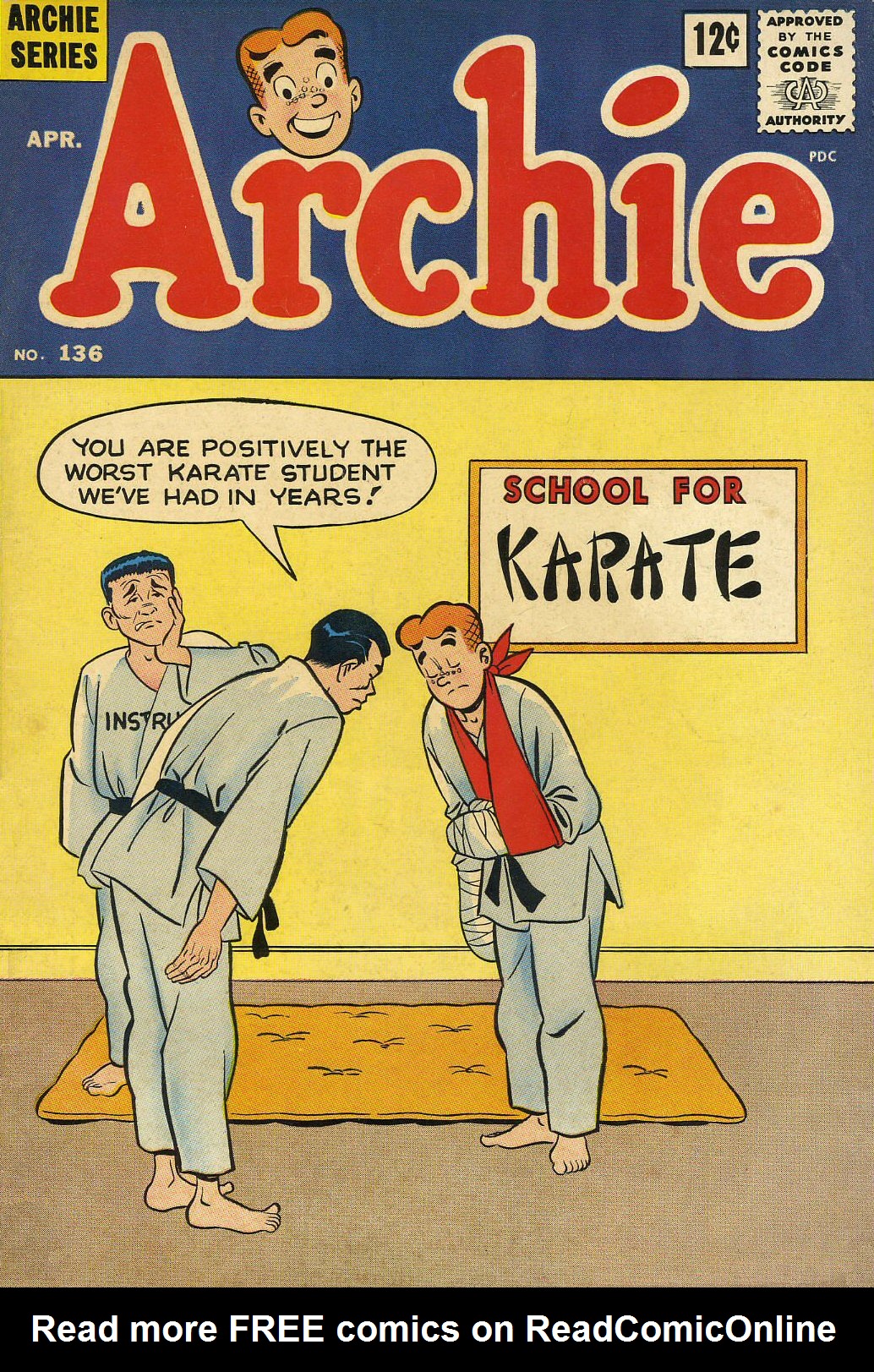 Read online Archie (1960) comic -  Issue #136 - 1