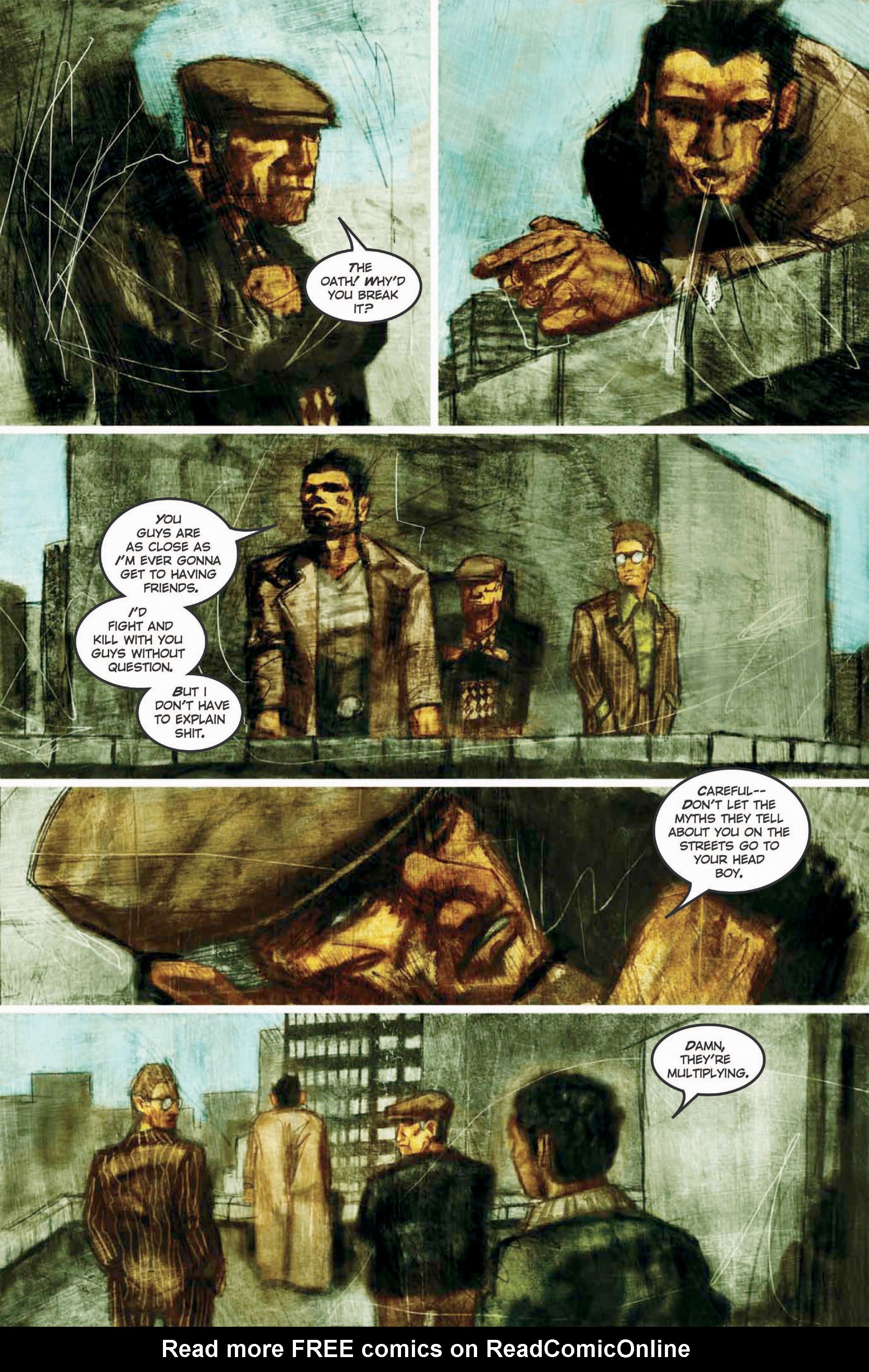 Read online Trenchcoats, Cigarettes and Shotguns comic -  Issue #2 - 17