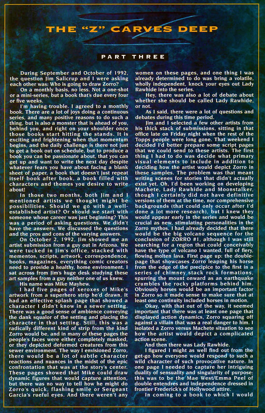 Read online Zorro (1993) comic -  Issue #3 - 31