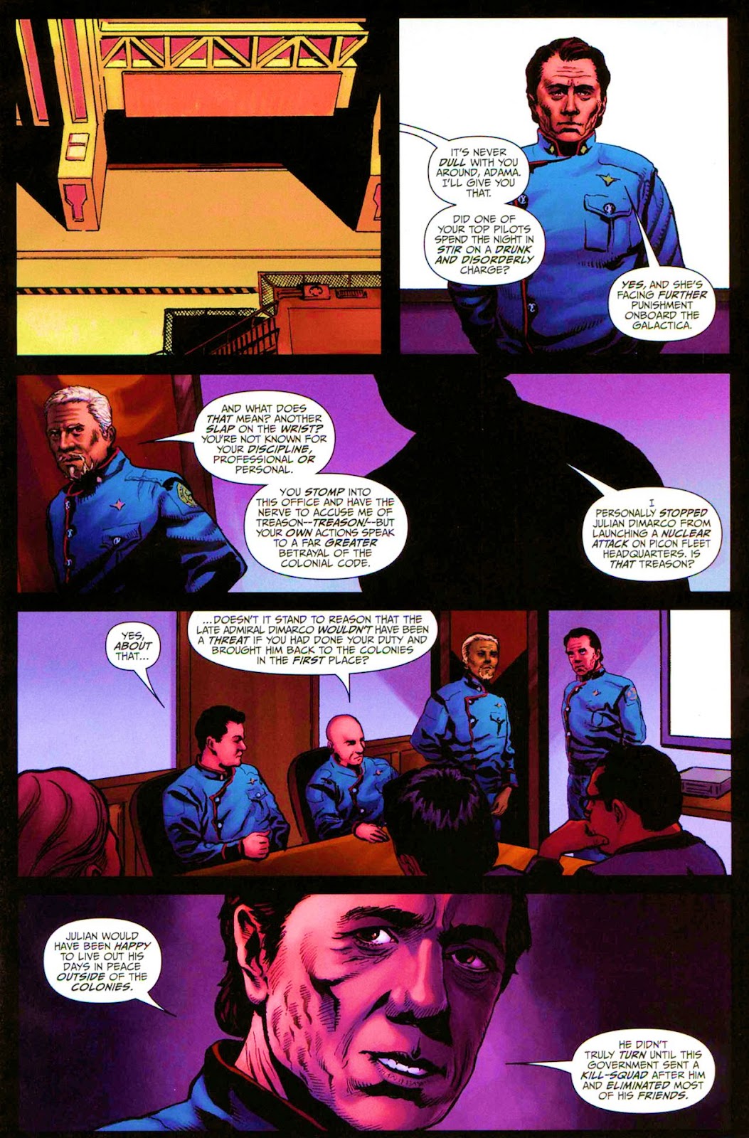 Battlestar Galactica: Season Zero issue 7 - Page 21