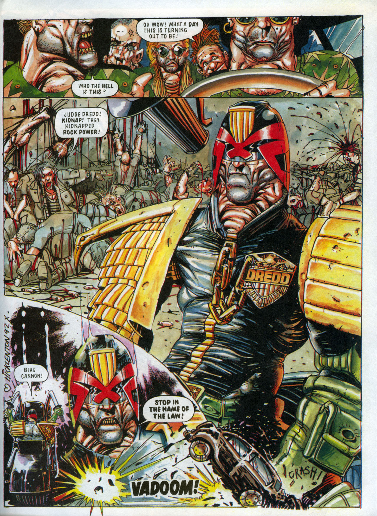 Read online Judge Dredd: The Megazine (vol. 2) comic -  Issue #19 - 29